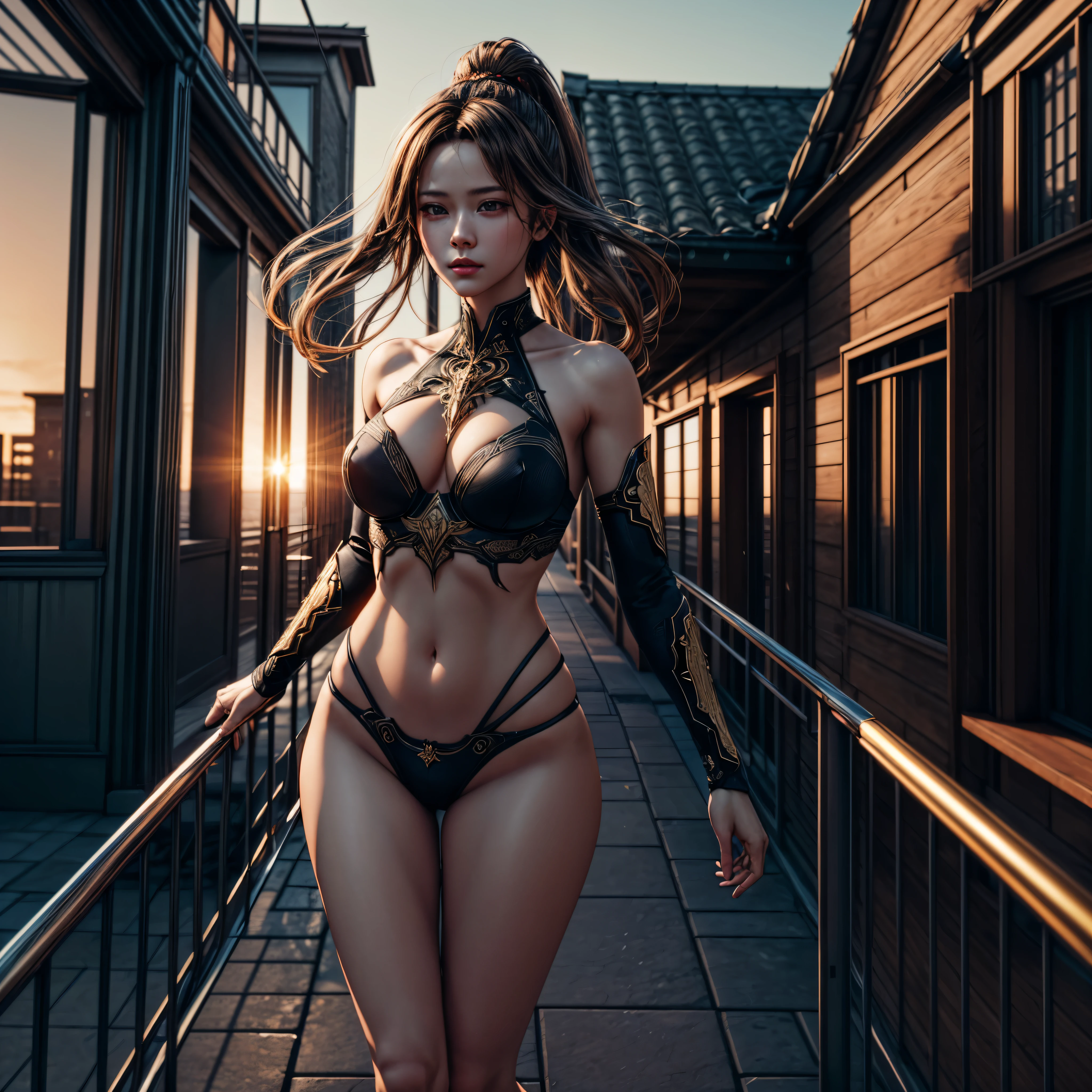 (masterpiece), (extremely intricate:1.3), (realistic), portrait of a girl, the most beautiful in the world, (medieval armor), metal reflections, upper body, outdoors, intense sunlight, far away castle, professional photograph of a stunning woman detailed, sharp focus, dramatic, award winning, cinematic lighting, octane render unreal engine, volumetrics dtx, (film grain, blurry background, blurry foreground, bokeh, depth of field, sunset, motion blur:1.3), chainmail UnrealEngine5 ultra Cinematic_Lighting VanGogh masterpiece Goddess deep path equirectangular urban ultra_photo-realistic meticulously intricate ultra_high-details ultra_high-quality ultra_high-def ultra_high-res optimal ultra_sharpness focus perfection accurate volumetric Lightning contrast global illumination cgi vfx sfx reflex Octane_rendered extreme improved radiant graduated UHD XT3 DSLR HDR romm rgb pbr 3dcg fxaa blu-ray vivid colors-coded backlight frontlight anti-aliasing fkaa txaa rtx ssao opengl-shaders glsl-shaders post-processing post-production cell-shading tone-mapping luminescence Crystalline sex naked nsfw varies multi etc. --s 1000 --c 20 --q 20 --chaos 100