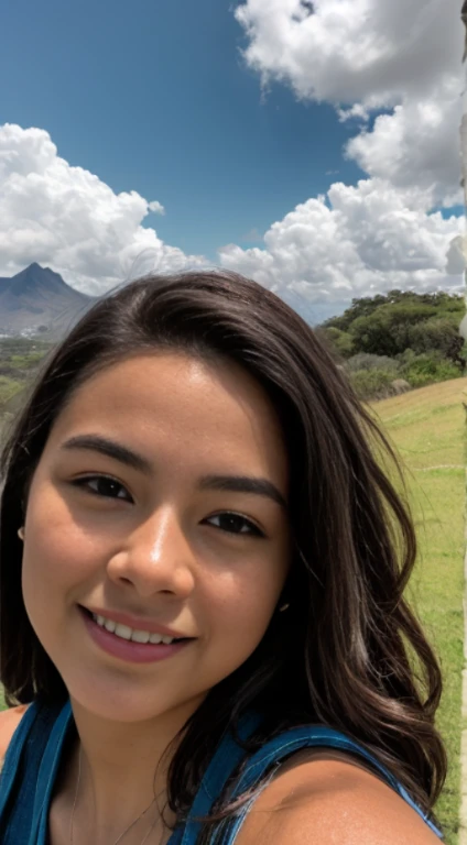 Foto RAW em sequencia, uma foto de uma adolescente 16anos, ((selfie toda parte do corpo, feliz)), molhada, piscina, rosto detalhado, planos de fundo detalhados pouco desfocados, luzes naturais, HDR, foto realista, foto profissional, flerte com o espectador, visual y, fotorrealista, Linda, pele natural, 8k UHD, alta qualidade, filmic grain, Fujifilm XT3