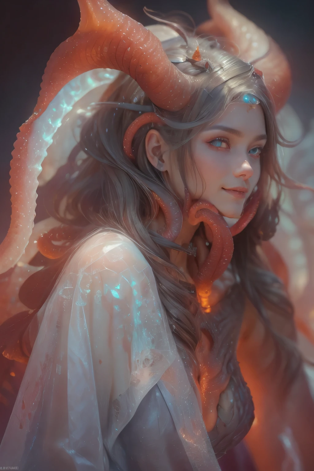  ((best quality)), ((masterpiece)), (detailed), 1girl, off-shoulder sweater, a fairy, various different types of insect wings, NSFW，Small space，Covered with tentacles, Tentacles around the body, many tentacles, captured by tentacles, bound, Fine details，Tentacled，Tied with tentacles, drooling，Crying，Detailed body，Full limbs，NSFW, wild environment, jungle, terrifying natural environment, horrific nature, fairy catcher, fairy trapper