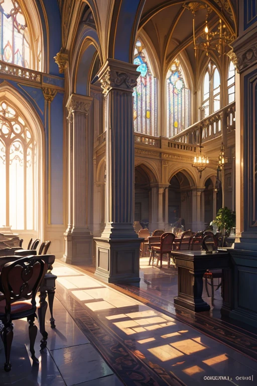 (best quality,4k,8k,highres,masterpiece:1.2),ultra-detailed,(realistic,photorealistic,photo-realistic:1.37)
interior background art, epic and spacious courtyard, dramatic lighting, concept art,
anime background art, palace interior, Gothic epic library concept, anime background,
a grand room, numerous windows, a long bench, concept art of stunning atmosphere,
beautiful anime scenery, palace background, cathedral background, ballroom background