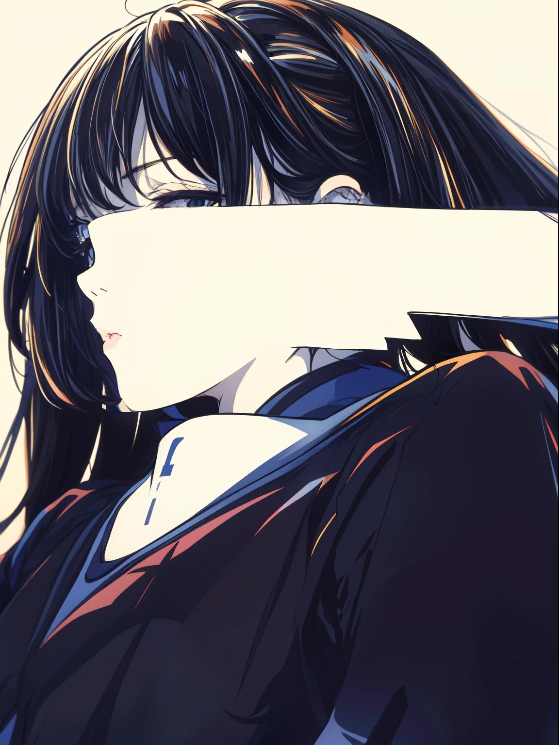 Alone_girl_hi-school girl,actionpose、Pleasantly、Overflowing、inked-art、((quality、8K、masterpiece:1.3))、(Clear focus:1.2)、(Manhwa Style),(pop inspo),(linear art_Japanese cartoon)、(pastelcolor:1.2),((monotone_High-contrast art:1.2))、flatchest、(the complex Background with:1.2),(Lola:Add more details:1.2)、clear silhouette、Sharp lineackground with、tension