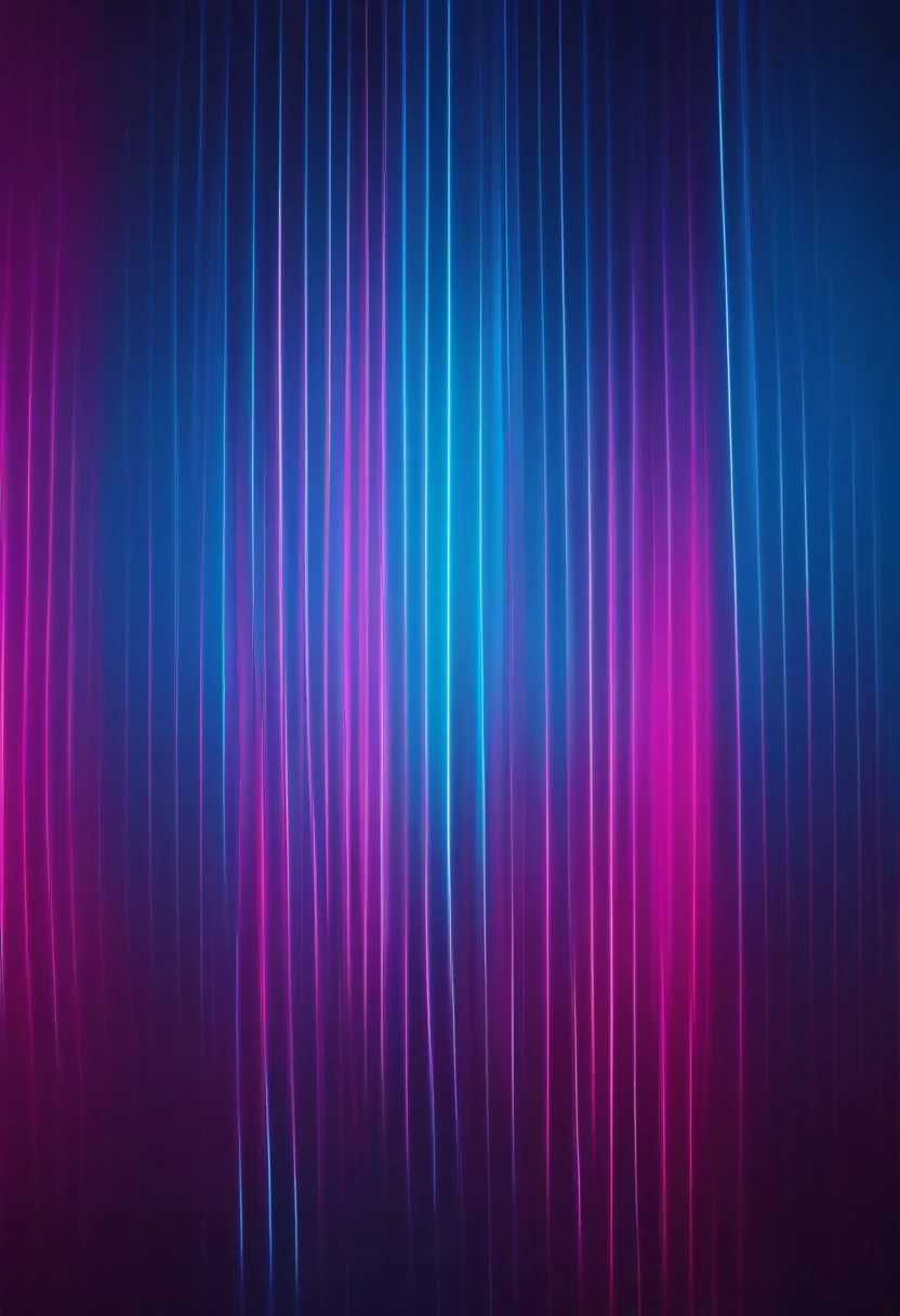 A minimalist background with a striking abstract pattern of bold, parallel lines in vibrant colors like electric blue and neon pink