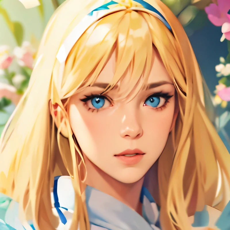 White, smooth facial skin,blue eyes,Blonde hair,so pretty,Realistic,3d,perfect face,naturally beautiful