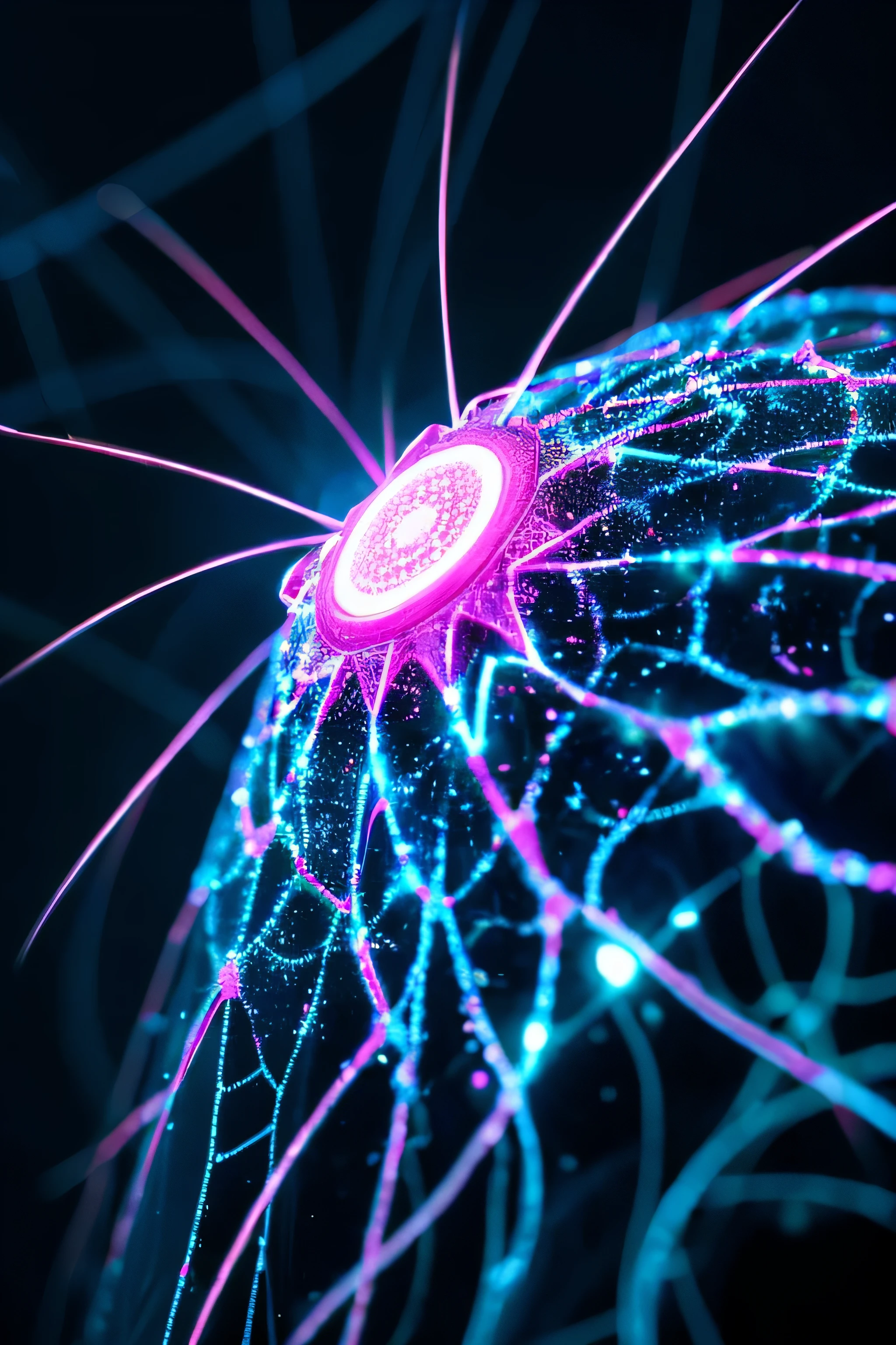 virus glint neurons