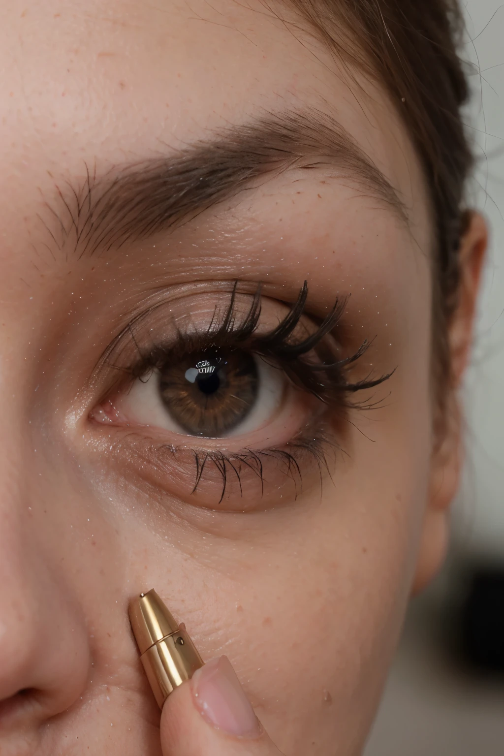 Erstelle mir eine Bleistift Zeichnung von einem Auge