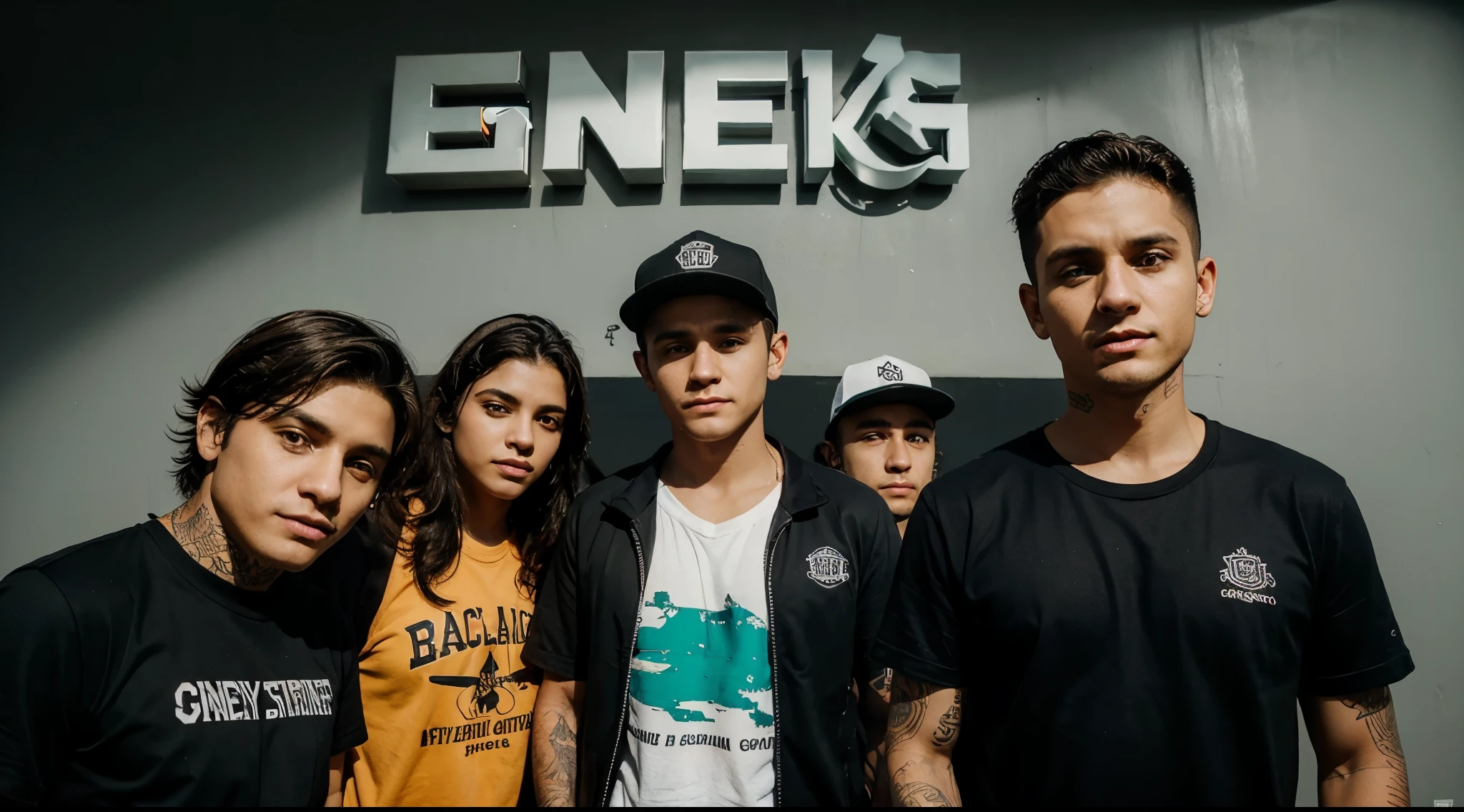 Crie uma logo com o nome etterny gang