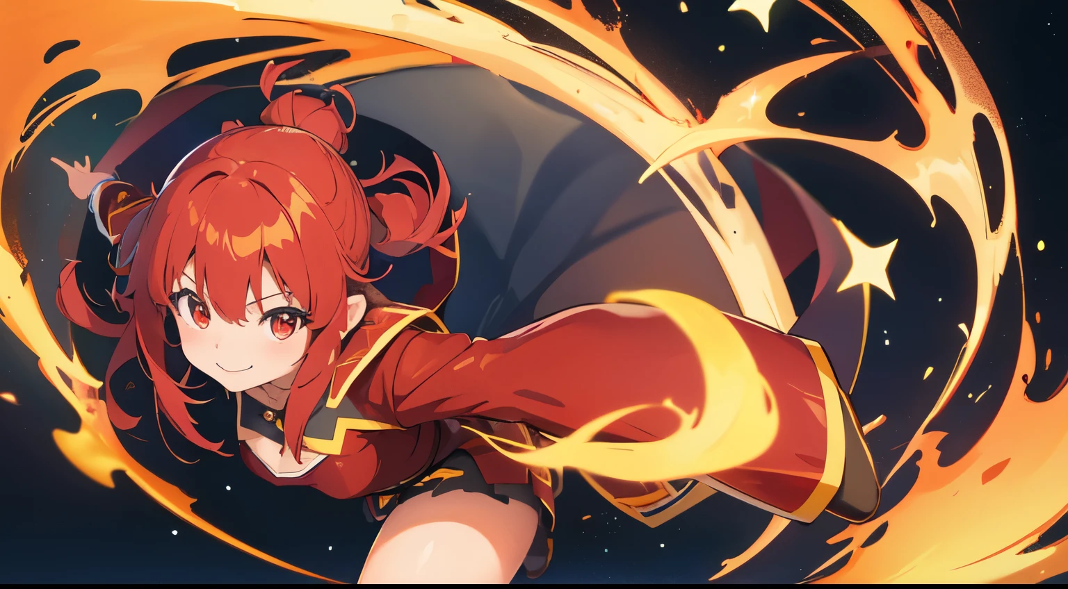 anime, Menina anime, anime art, anime, Menina anime, anime, anime, anime, anime, anime, anime, anime art, anime,, deusa dos animes, Lilith, Deusa do fogo, impacto de ayaka genshin, appears as the Deusa do fogo, com asas douradas de fogo, Deusa do fogo, com asas douradas de fogo of flame, deusa ruiva