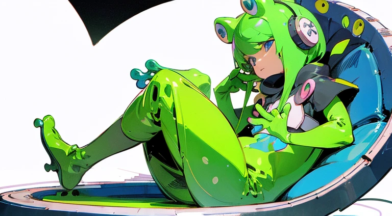 Splatoon,Embarrassed,semen,Squid Girl,uniform,Big Breasts