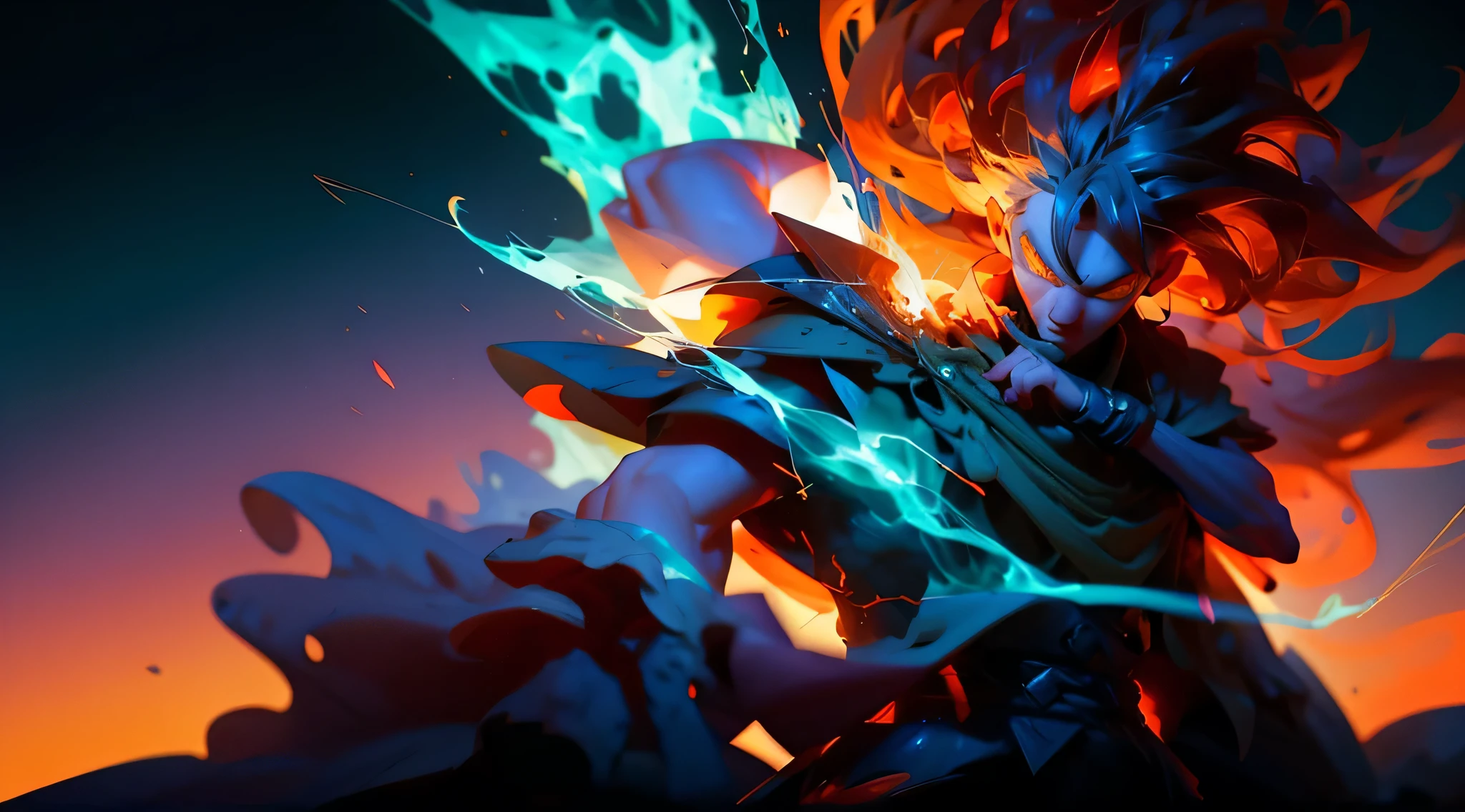 "A obra-prima definitiva do crossover com NARUTO, Dragon ball, e BReuAR de League of Legends! Join these iconic characters in a breathtaking work of art that brings together the epic worlds of their respective universes. Witness the fusion of their unique powers and dynamic personalities as they come together in a vibrant community, action-packed scene. Mergulhe nos detalhes intrincados de seus ataques poderosos, de naruto's Rasengan emergindo com um raio azul para Goku'Kamehameha libera uma onda dourada de energia. The characteristic movements of each character are highlighted with maximum precision and artistic talent. Experimente a melhor qualidade desta obra prima em 4K, Beautifully crafted with ultra-detailed visuals that bring these beloved characters to life. O estilo de arte combina perfeitamente, offering a stunning combination of anime and comic book aesthetics. The color palette is vivid and vibrant, reflecting the intense energy and excitement of battle. Lighting effects create a dynamic atmosphere with dramatic shadows and intense highlights, aumentando o impacto geral da cena. Let your imagination soar as you delight in this extraordinary work of art, onde os mundos de Naruto, Dragon ball, and League of Legends collide in an epic display of power, amizade, e aventura."
annotations:
-Tinha'eu'I'll give you a theme at the beginning,You need to redescribe in English - do not include Chinese in the generated description - more reasonable and topic-relevant details can be added to the tip,to make the final image more relevant to ensure coherence and flow of prompts,Avoid fragments or incomplete sentences - Prompts must meet each of the formatting requirements - The maximum number of tags in a prompt is 40,The maximum number of words is 60
