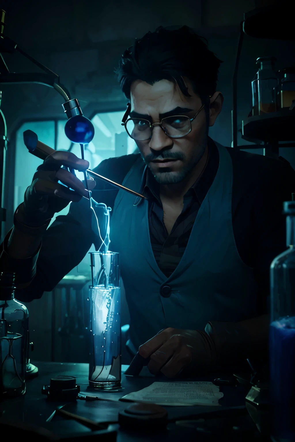 First discovery of radioactivity by Becquerel
