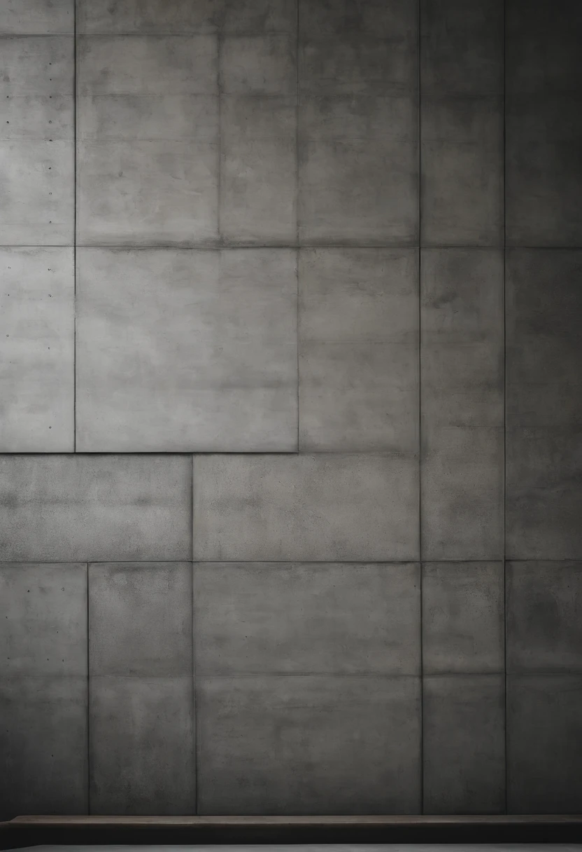An aesthetic photo of a concrete wall, with its rough surface and subtle patterns, showcasing the raw and industrial texture of concrete in shades of gray, creating a modern and minimalist aesthetic