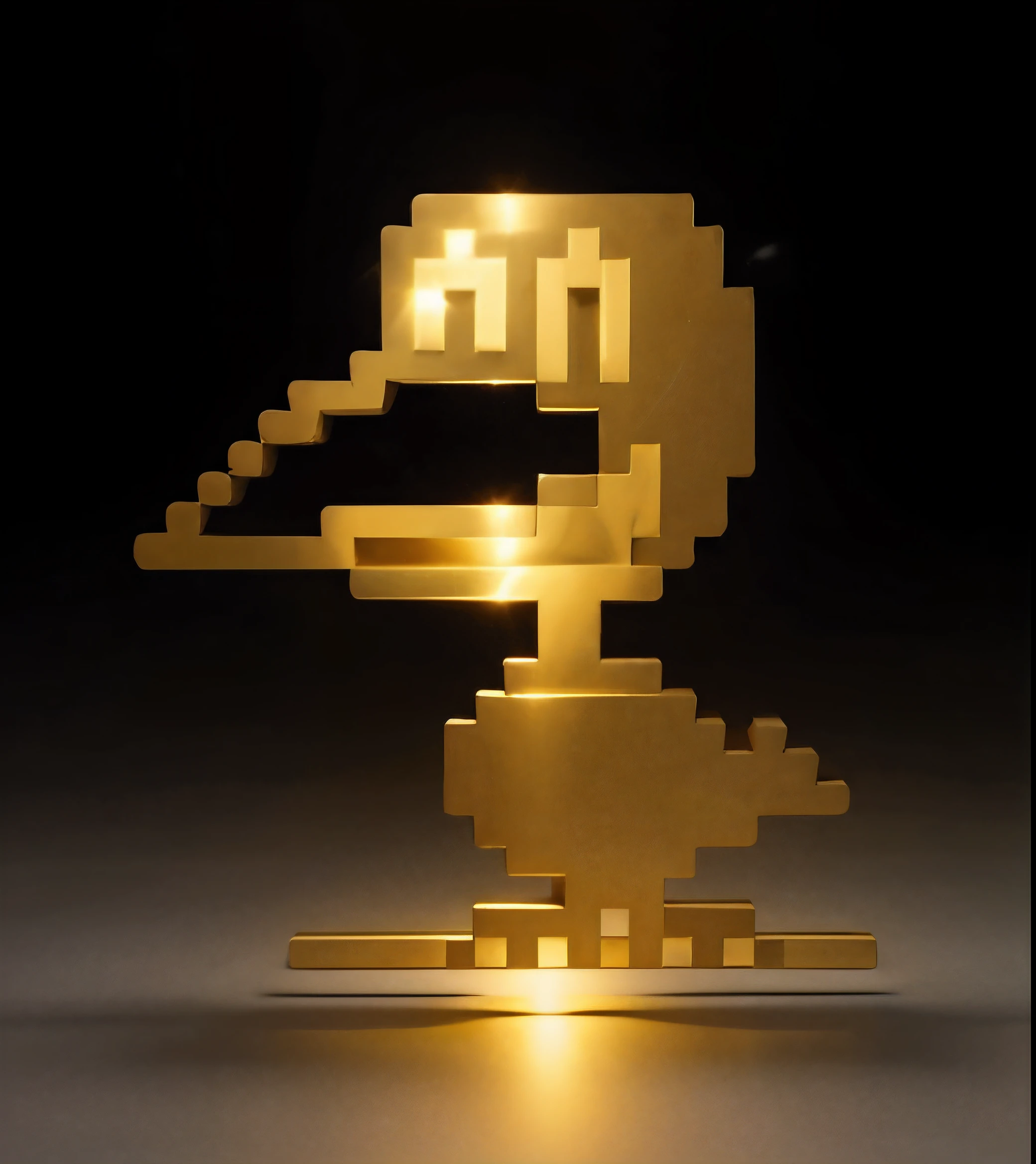 Make this logo like made with gold, replace all black into Gold and also replace all white into shining gold