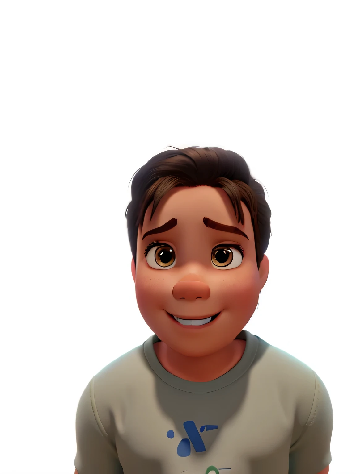 a child style Disney pixar style, alta qualidade, melhor qualidade