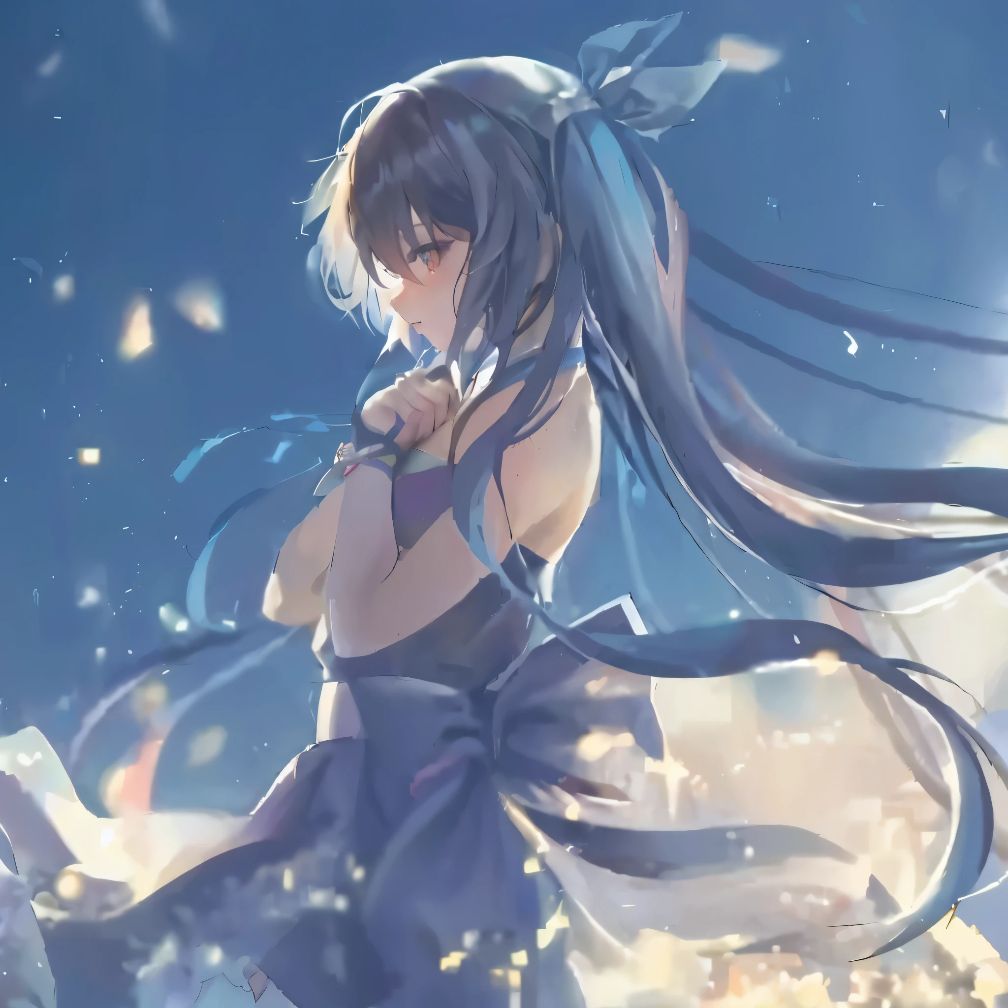 Anime manga girl with long hair (The same clothes), nightcore, Beuatiful anime, beautiful Anime manga girl, Beuatiful anime artwork, hd anime wallpaper, Anime art wallpaper 8 K, Anime cute art style, Beuatiful anime art, (Anime manga girl), anime wallpaper, 4kanime wallpaper, ethereal anime, Beuatiful anime style, Anime style 4k,show your whole face,Same style wrist jewelry,Face forward,see two eyes