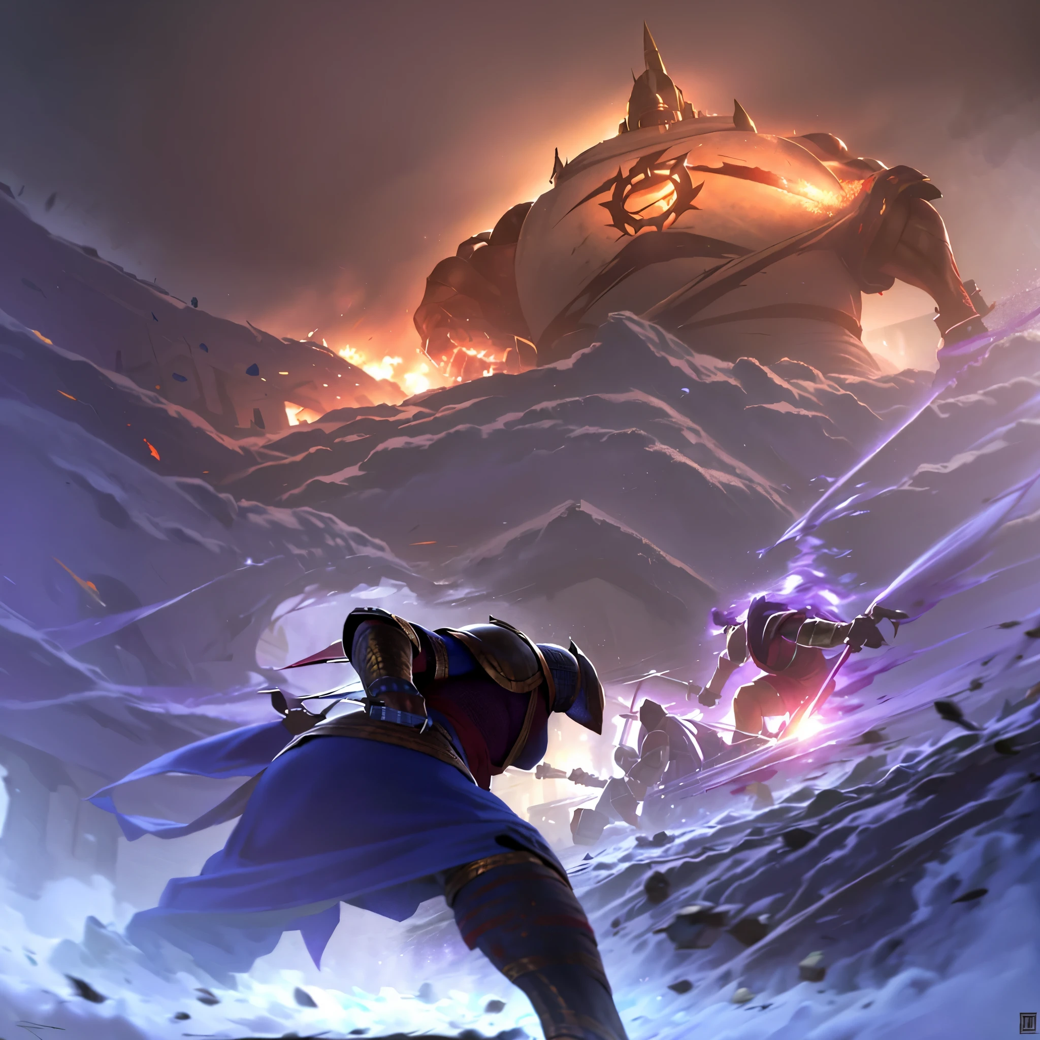 (highres:1.2),portraits,warriors,fierce battle,epic clash,medieval fight,powerful strikes,armored knight,enemy duel,blood splatters,dynamic action,sharp sword,flying sparks,heroic poses,strong muscular bodies,aggressive expressions,tense atmosphere,dust and smoke,battle scars,metal armor shining,weapon clashing,legendary warriors,adrenaline rush,combat skills,determination in their eyes,dramatic lighting,fearless fighters,war cries,battlefield covered in mist,war banners waving,vivid colors,heavy impact sounds,throwing each other,warrior's spirit,strong will to win,unstoppable force.