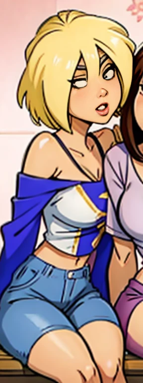 lesbian, anime
