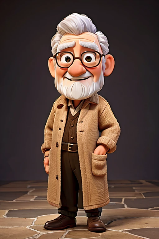 friendly and very wise old man