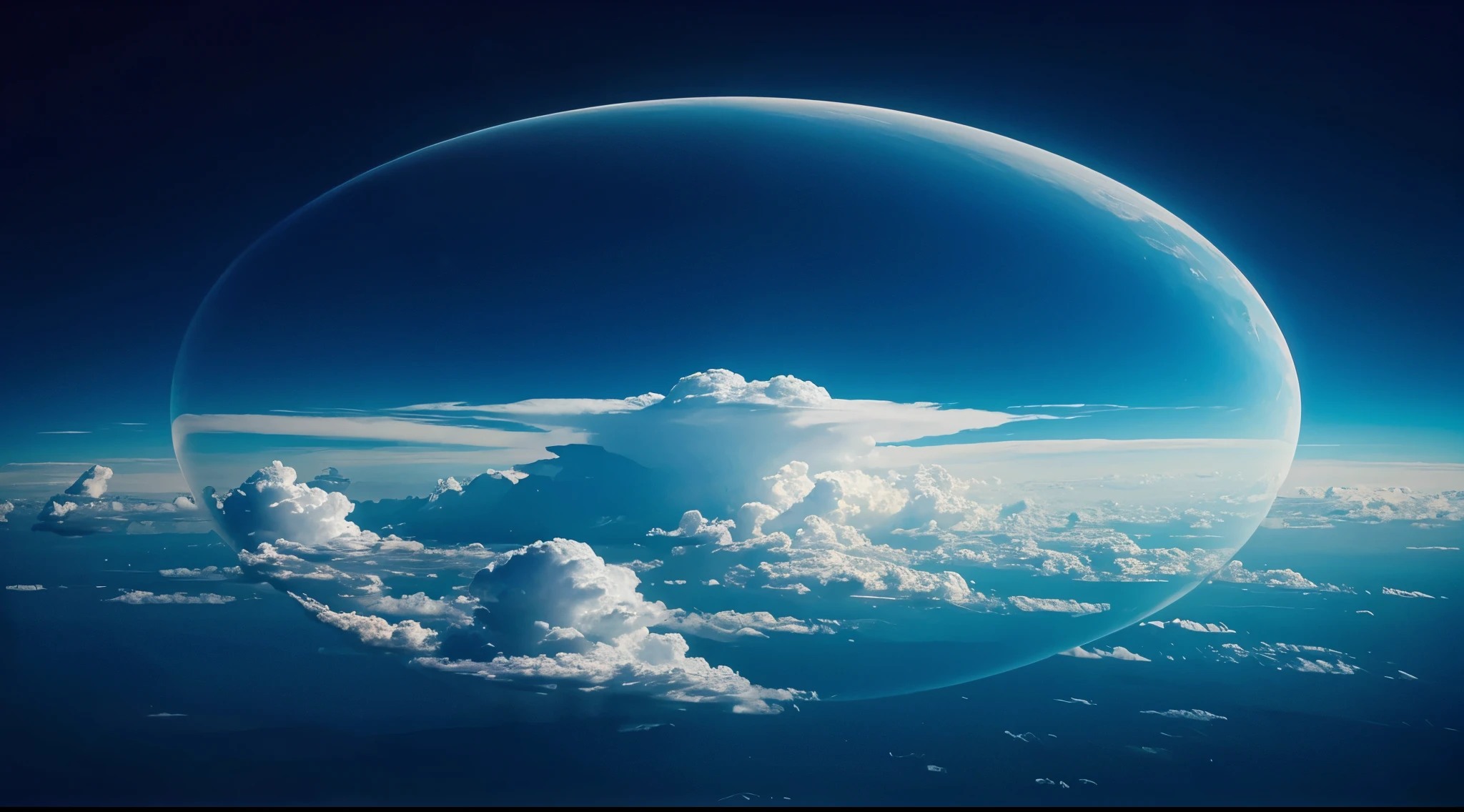 The sky