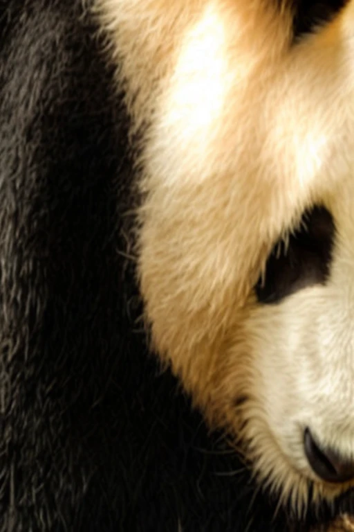 phenanthrene,Has black and white fur、black nose and white, pandas, a cute giant pandas, Close-up pictures, 真正的close up镜头, pandas pandas pandas, dynamic close up, tian zi, Soon, close up 4k, close up photo, cute pandas, stunning visuals, Portrait shooting, very close up, face close up, 中间close up镜头, close up!!