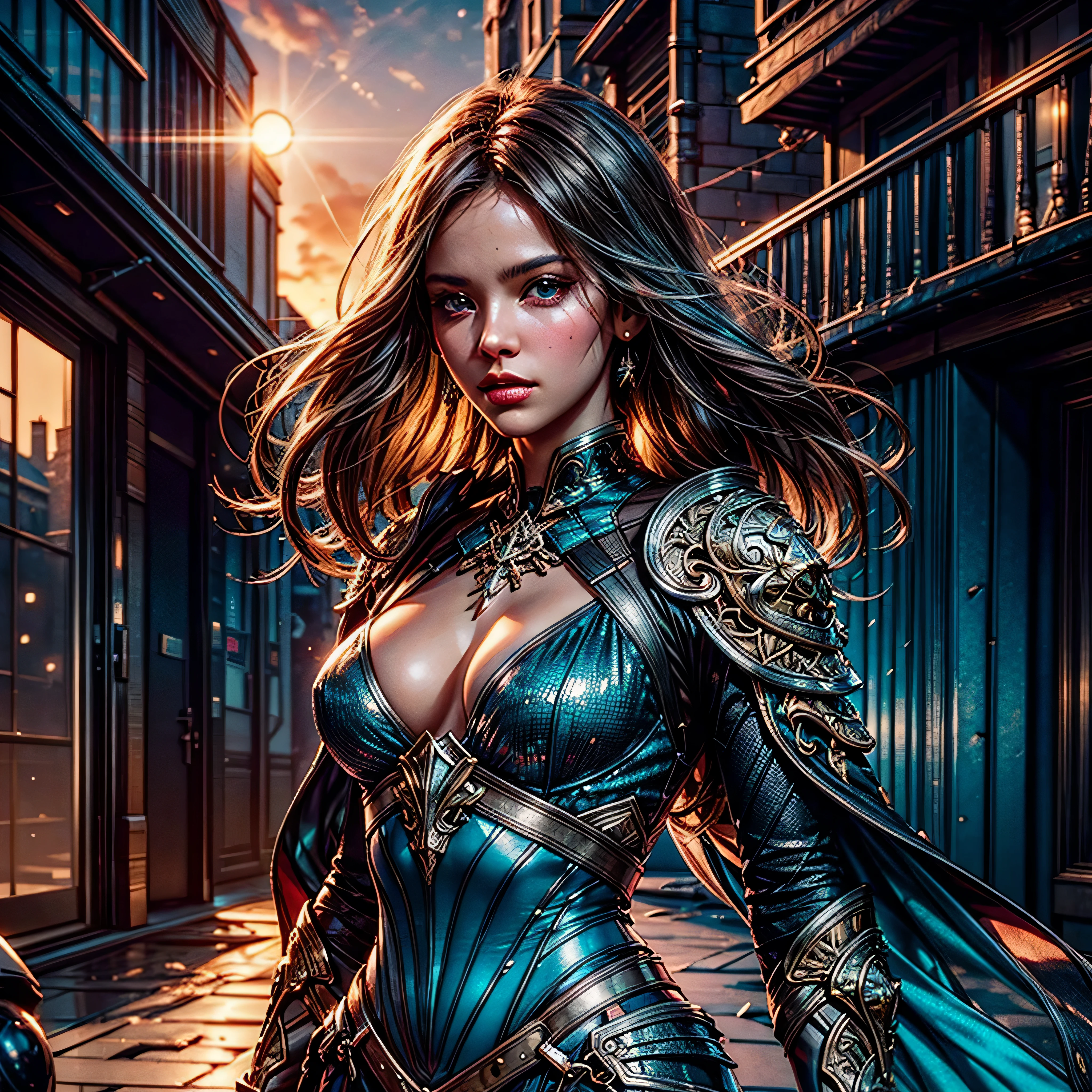 (masterpiece), (extremely intricate:1.3), (realistic), portrait of a girl, the most beautiful in the world, (medieval armor), metal reflections, upper body, outdoors, intense sunlight, far away castle, professional photograph of a stunning woman detailed, sharp focus, dramatic, award winning, cinematic lighting, octane render unreal engine, volumetrics dtx, (film grain, blurry background, blurry foreground, bokeh, depth of field, sunset, motion blur:1.3), chainmail UnrealEngine5 ultra Cinematic_Lighting VanGogh masterpiece Goddess deep path equirectangular urban ultra_photo-realistic meticulously intricate ultra_high-details ultra_high-quality ultra_high-def ultra_high-res optimal ultra_sharpness focus perfection accurate volumetric Lightning contrast global illumination cgi vfx sfx reflex Octane_rendered extreme improved radiant graduated UHD XT3 DSLR HDR romm rgb pbr 3dcg fxaa blu-ray vivid colors-coded backlight frontlight anti-aliasing fkaa txaa rtx ssao opengl-shaders glsl-shaders post-processing post-production cell-shading tone-mapping luminescence Crystalline sex naked nsfw varies multi etc. --s 1000 --c 20 --q 20 --chaos 100