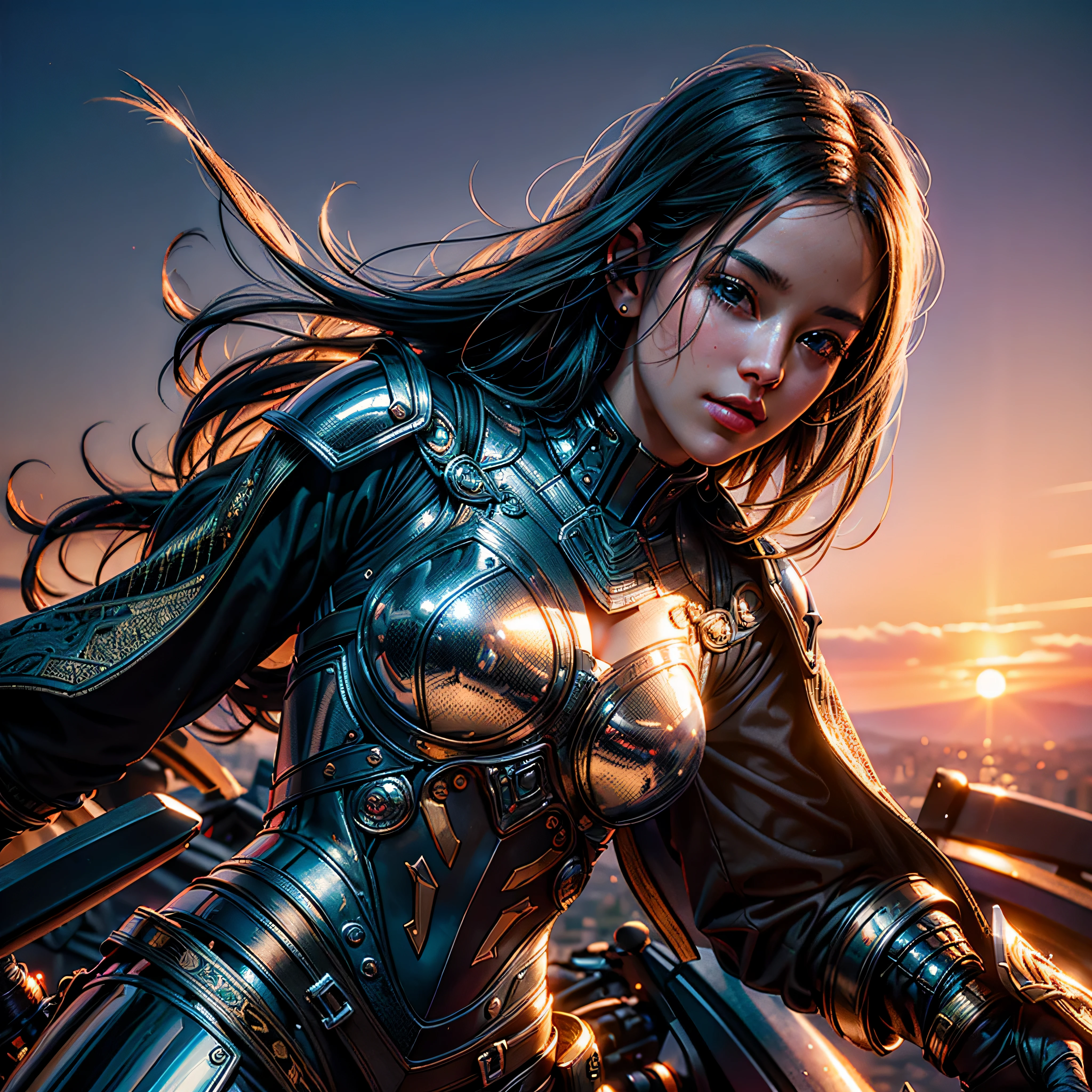 (masterpiece), (extremely intricate:1.3), (realistic), portrait of a girl, the most beautiful in the world, (medieval armor), metal reflections, upper body, outdoors, intense sunlight, far away castle, professional photograph of a stunning woman detailed, sharp focus, dramatic, award winning, cinematic lighting, octane render unreal engine, volumetrics dtx, (film grain, blurry background, blurry foreground, bokeh, depth of field, sunset, motion blur:1.3), chainmail UnrealEngine5 ultra Cinematic_Lighting VanGogh masterpiece Goddess deep path equirectangular urban ultra_photo-realistic meticulously intricate ultra_high-details ultra_high-quality ultra_high-def ultra_high-res optimal ultra_sharpness focus perfection accurate volumetric Lightning contrast global illumination cgi vfx sfx reflex Octane_rendered extreme improved radiant graduated UHD XT3 DSLR HDR romm rgb pbr 3dcg fxaa blu-ray vivid colors-coded backlight frontlight anti-aliasing fkaa txaa rtx ssao opengl-shaders glsl-shaders post-processing post-production cell-shading tone-mapping luminescence Crystalline sex naked nsfw varies multi etc. --s 1000 --c 20 --q 20 --chaos 100