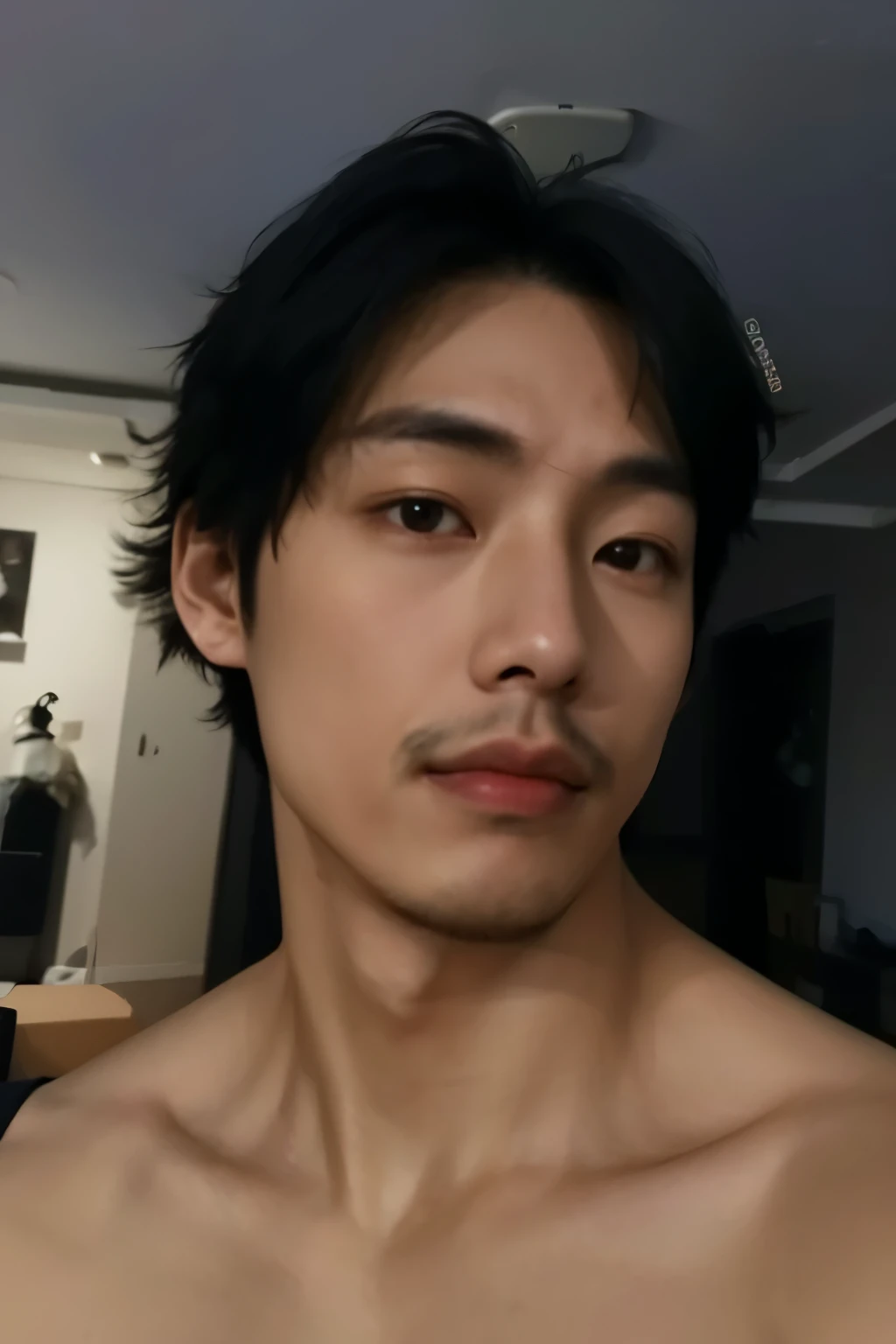 Hay un hombre con una camisa posando para una foto, Hombre surcoreano, asian man, 2 7 years old, taken in the early 2020s, Gregg Araki, 2 8 years old, 2 2 years old, guapo Chad Chin, 2 3 years old, Asian face, handsome japanese demon boy, 21-year-old