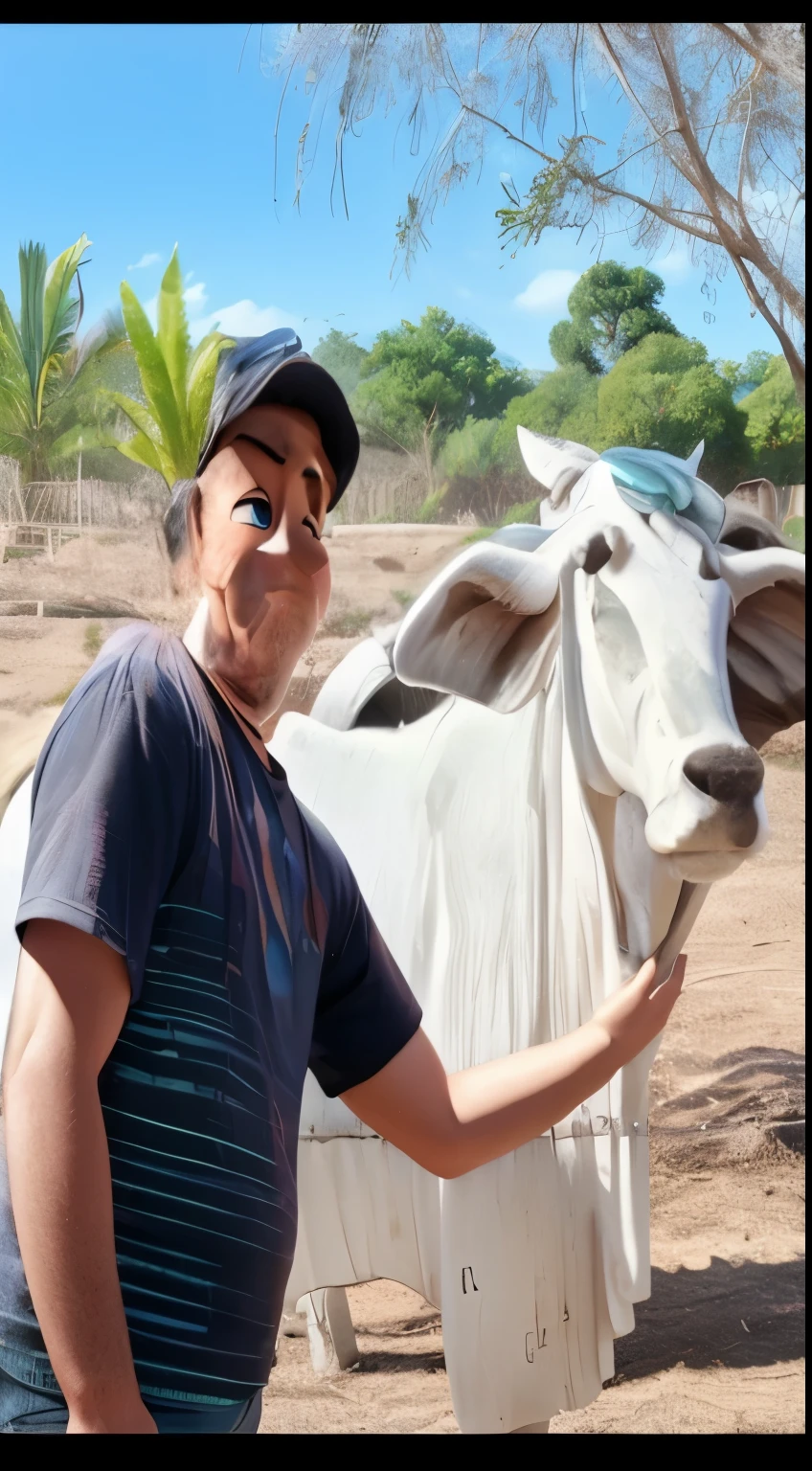 Transforme em uma arte estilo pixar