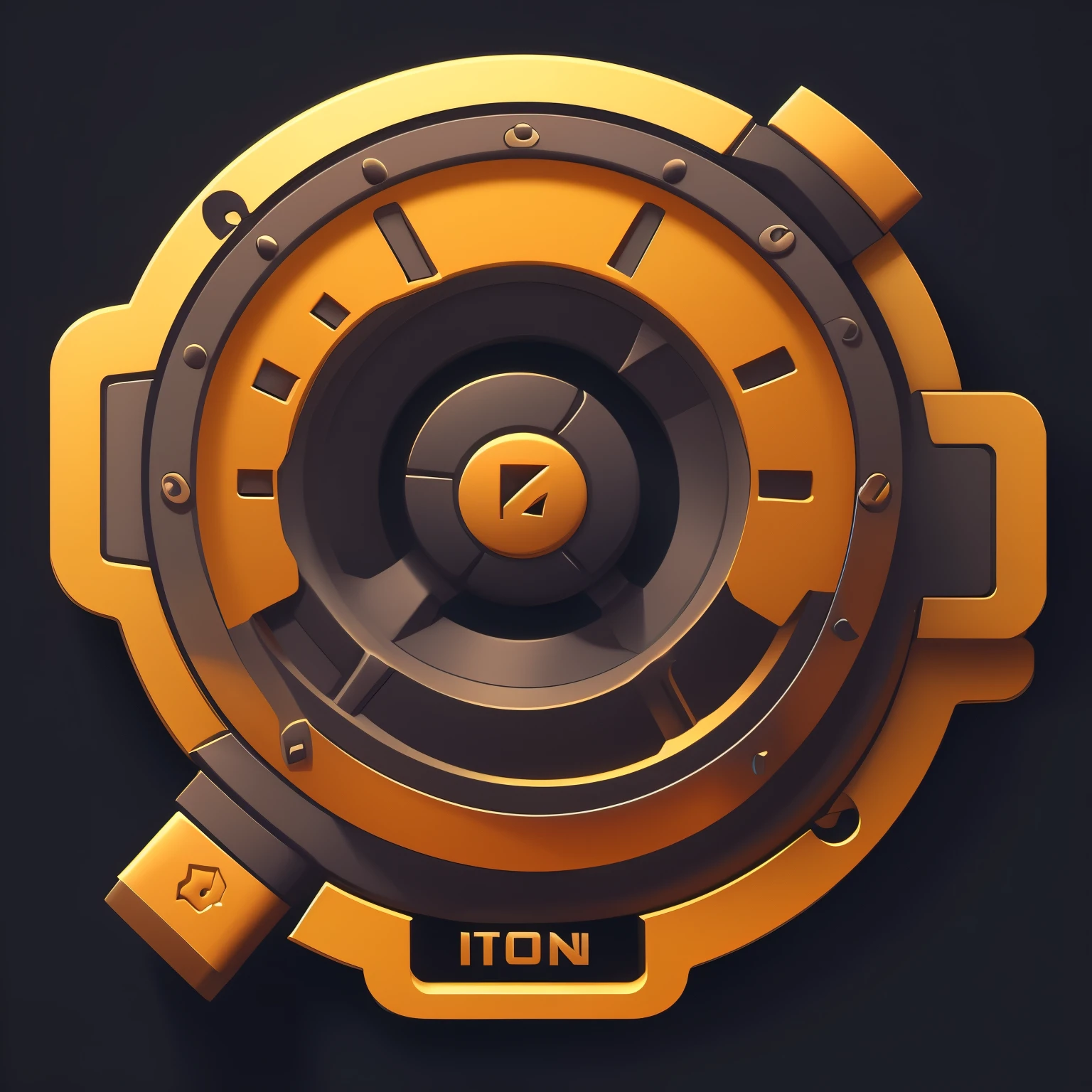 Icon game, tool, (cartoon style 1.5), (simple background), 3D, icon