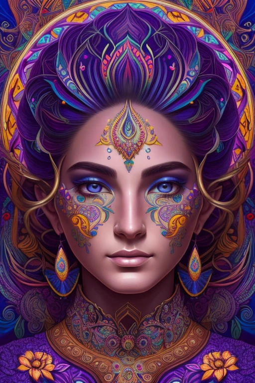 an extremely psychedelic portrait of a healer, surreal, LSD, face, detailed, intricate, elegant, agile, highly detailed, digital painting, art station, concept art, smooth, sharp focus, illustration