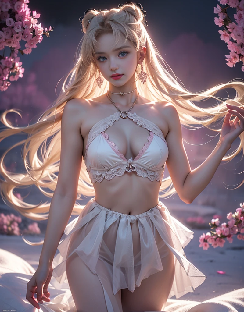 tmasterpiece,Highest image quality,super detailing,Best quality at best ,Extremely Delicately Beautiful, Very meticulous,Best quality at best, offcial art, extremely detaild的 CG unified 8k wallpapers, portrait photo of, The most beautiful look,blond hair blue eyes,Radiant skin and radiant eyes, pretty skin,(Detailed lighting:1.2), (Beautiful and detailed light:1.3), deep understanding, beautiful nude color, iintricate, digitial painting, smooth private parts, Focus sharp, The end of the world, Epic reality, (HighDynamicRange:1.4), (pastel colour:1.4), Beautiful big breasts,The end of the world的, giving up, com cores neutras, natta, Screen space refraction, (Complicated details, ultra - detailed:1.3), art stations, Cinema lenses, vignet, the complex background, buliding,Enchanted smile,face flushed,the shy,detailed back ground,Dreamcatcher earrings,sexy and sultry,(Obscenity exposed,Camel toes,Combing thick hair,),The sexiest look,The eyes are bright,半cleanness,Lace,cleanness,Correct bodies,hollowed out,Butterfly Ruolan Moon Shadow Peach Milk Tea Smooth Velvet Versailles Ultra-Thin Pink Diamond Dress,(Clothes of all colors lack color,The color is black,in pink,purpleish color,red colour,blue colors,orange colors,green color,cyan colors,),twisted braid floral bra,The upper part of the body,