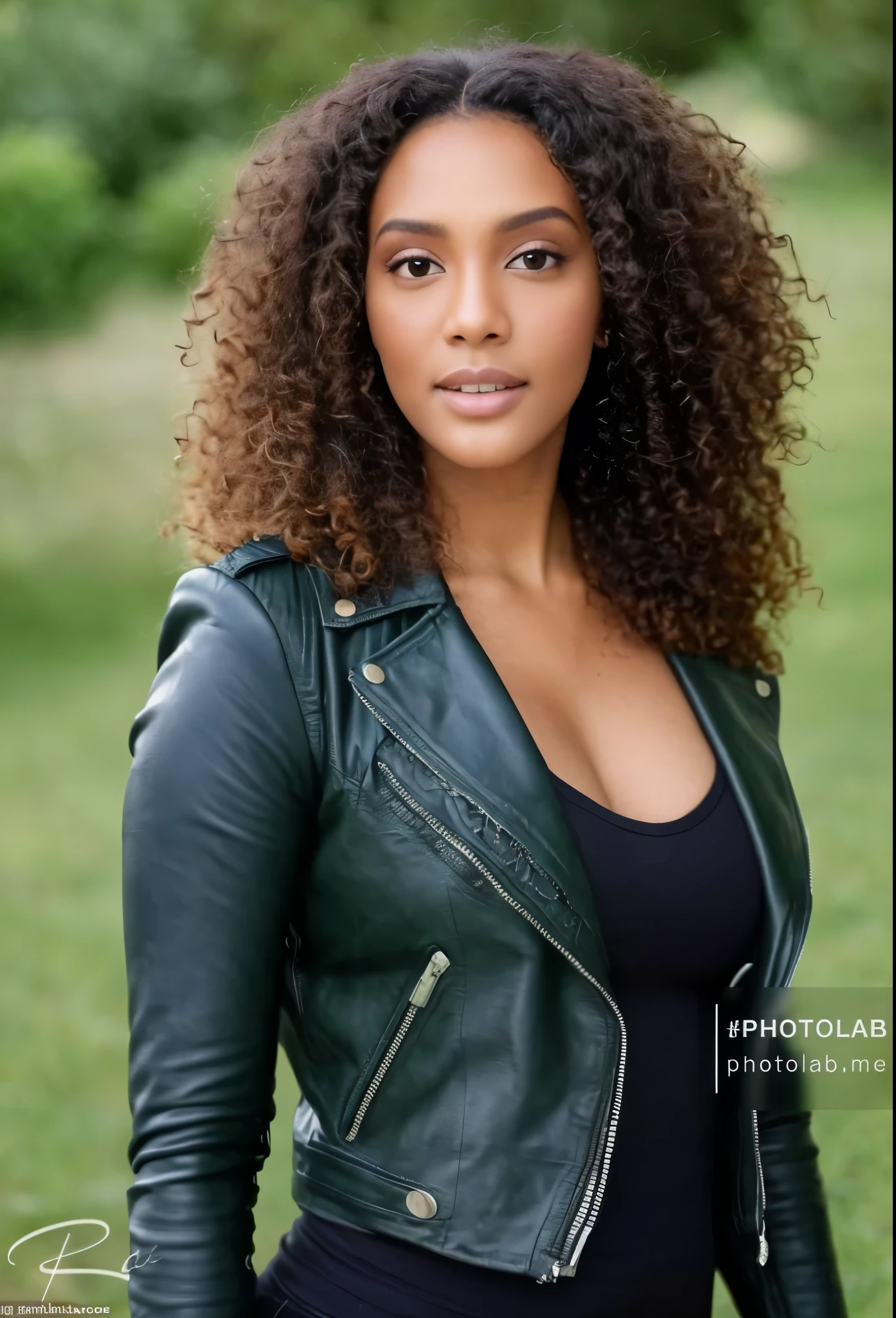 A black woman