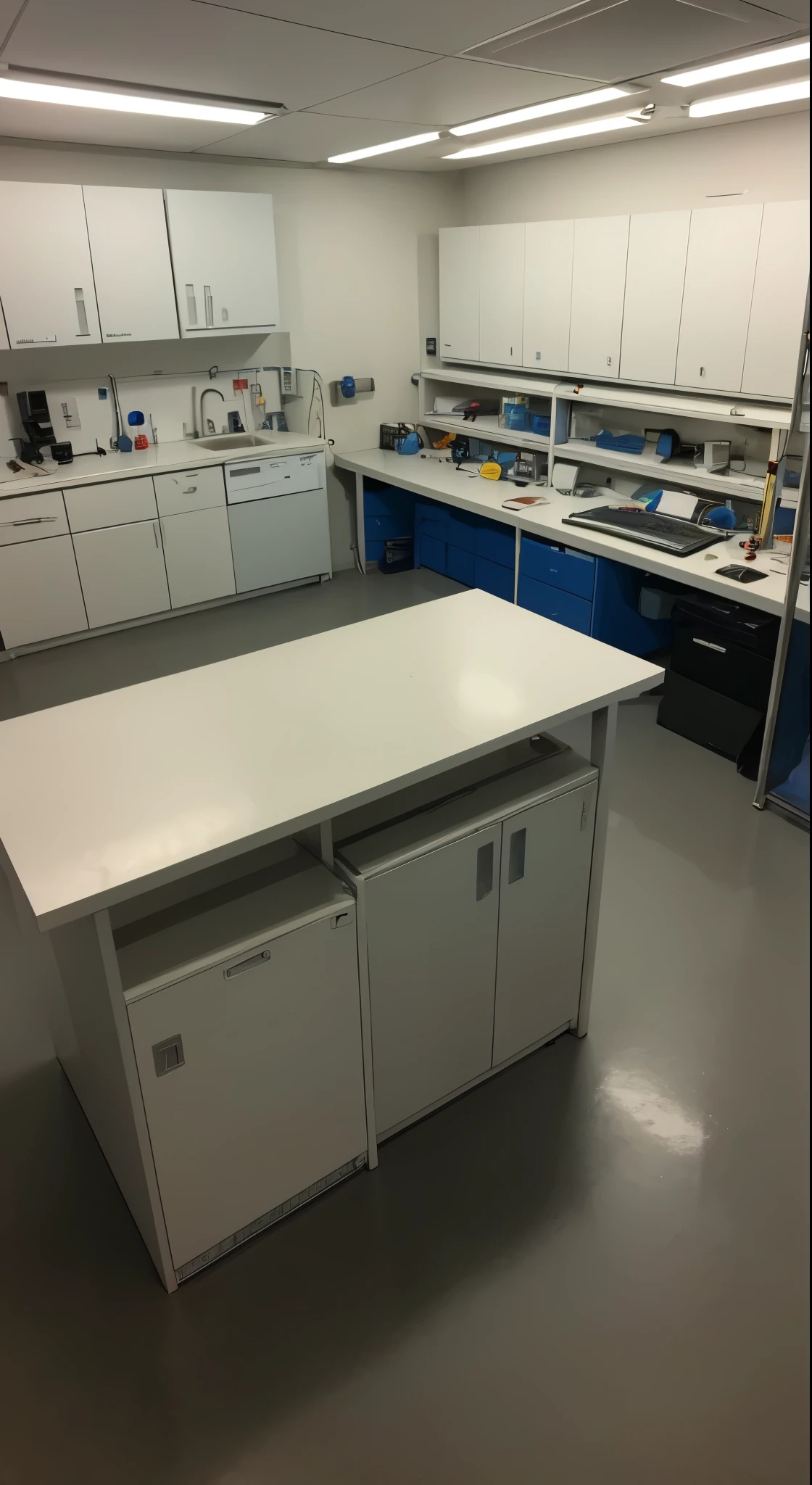 {Photos taken with an ultra-high resolution camera}、{8K photo quality:1.2}、{ultra-high resolution photo quality:1.2}、{Ultra-realistic1.2}、masterpiece、a research lab at a pharmaceutical company、An empty laboratory、、with no people、no person、glass tube、personal computers