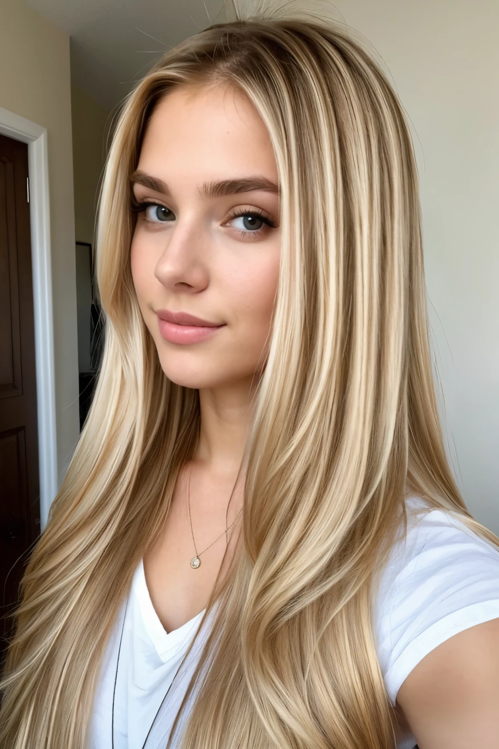 ((best quality)), ((masterpiece)), (detailed), young beautiful blonde long hair