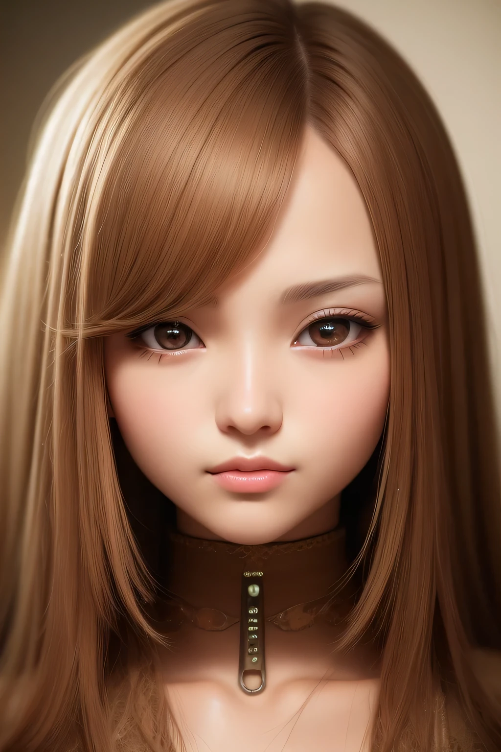 best quality, masterpiece, 1 girl, brown blonded hair, brown eyes,Front, detailed face, beautiful eyes, 2d game art style