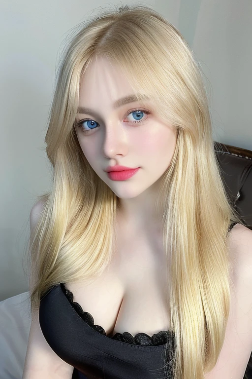 RAW,, Nikon Z 85mm, award-winning glamor photography, ((best quality)), ((masterpiece)), ((realistic)), beautiful russian woman, black lace dress, white skin, 18 years old, ((long blonde hair:1.3)),hazel eyes, perky huge breasts, sitting in the bed, eiffel tower in the background, ((huge breasts)), innocent, intricate details, highly detailed, sharp focus, professional, 4k, divine rays, hand model, stunning blue eyes, small, delicate, innocent, high resolution, detailed facial features, high detail, sharp focus, soft , aesthetic, extremely detailed, photo_\(ultra\), photorealistic, realistic, post-processing, maximum detail, roughness, real life, ultra-realistic, photorealism, photography, 8k uhd, photography, SEMHOUETTE light, russian face