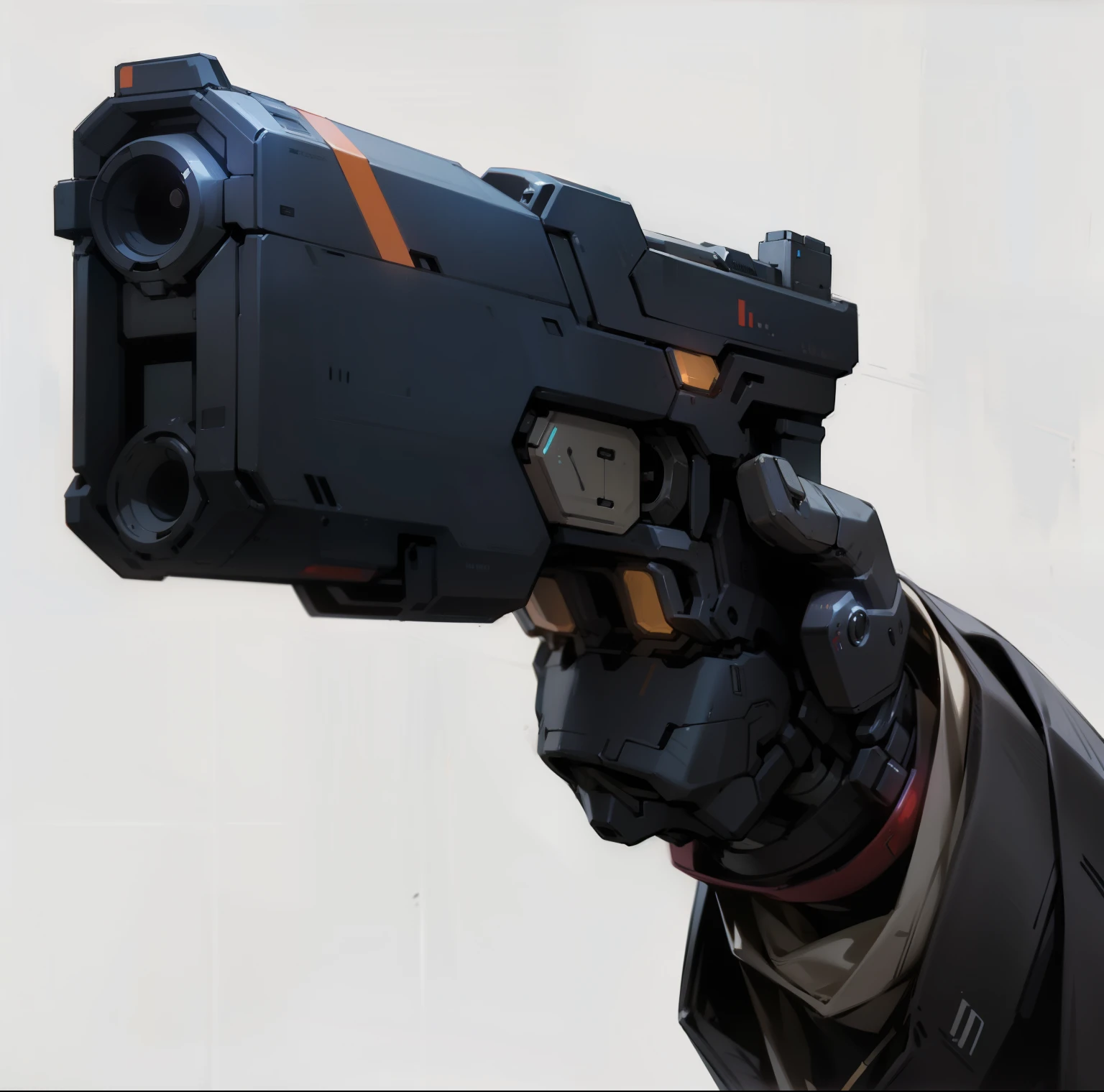 (The same,frontage,Lateral face,on back),cyber punk perssonage