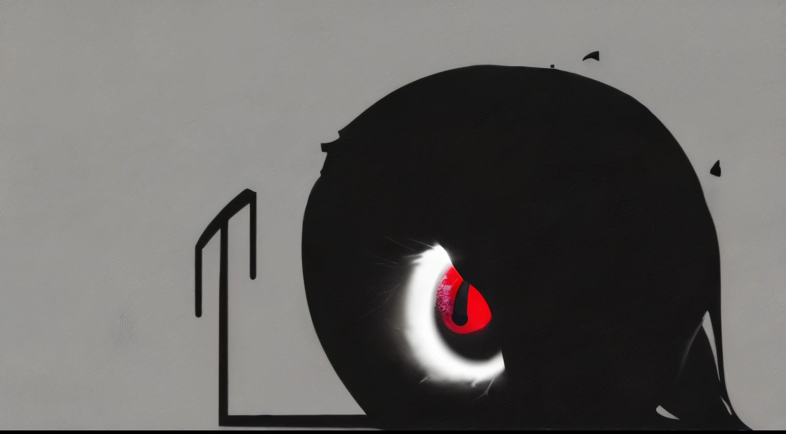 (a very delicate and beautiful)、female pervert、The eyeball is a red cavity、(Maniacal)、The human、Gamine、Disgusting、canny、terrifying、独奏、(silhuette)、(、dark backgrounds、a black T-shirt(silhuette)、skinny body、The long-haired、Hollow parts、Black、BLOOD、silhuette、Black tears、
