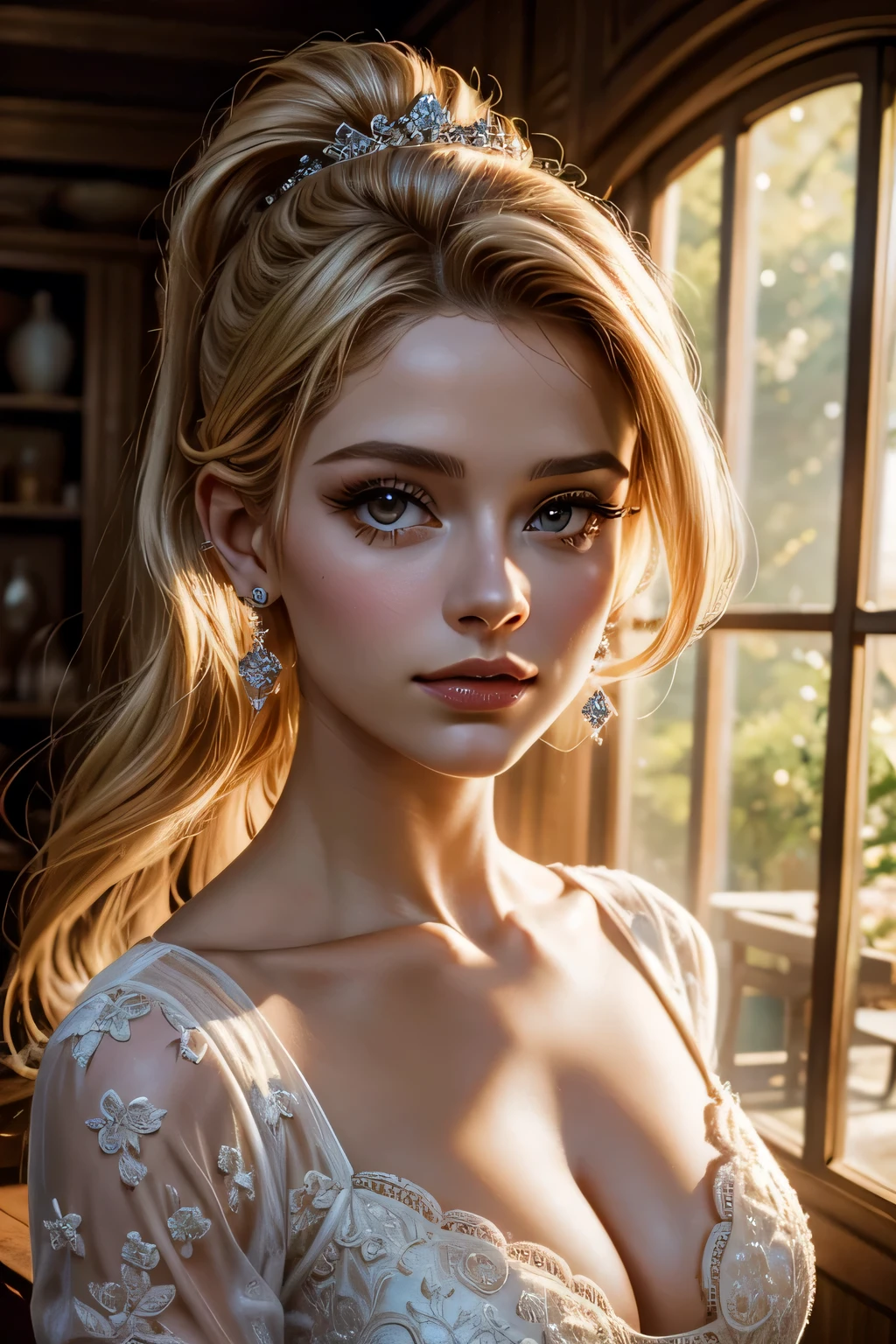 Betty Cooper est l'héroïne de la série Riverdale. Prix photo lors d'une fête étudiante dans une maison. Cheryl est belle, radieuse, somptueuse.