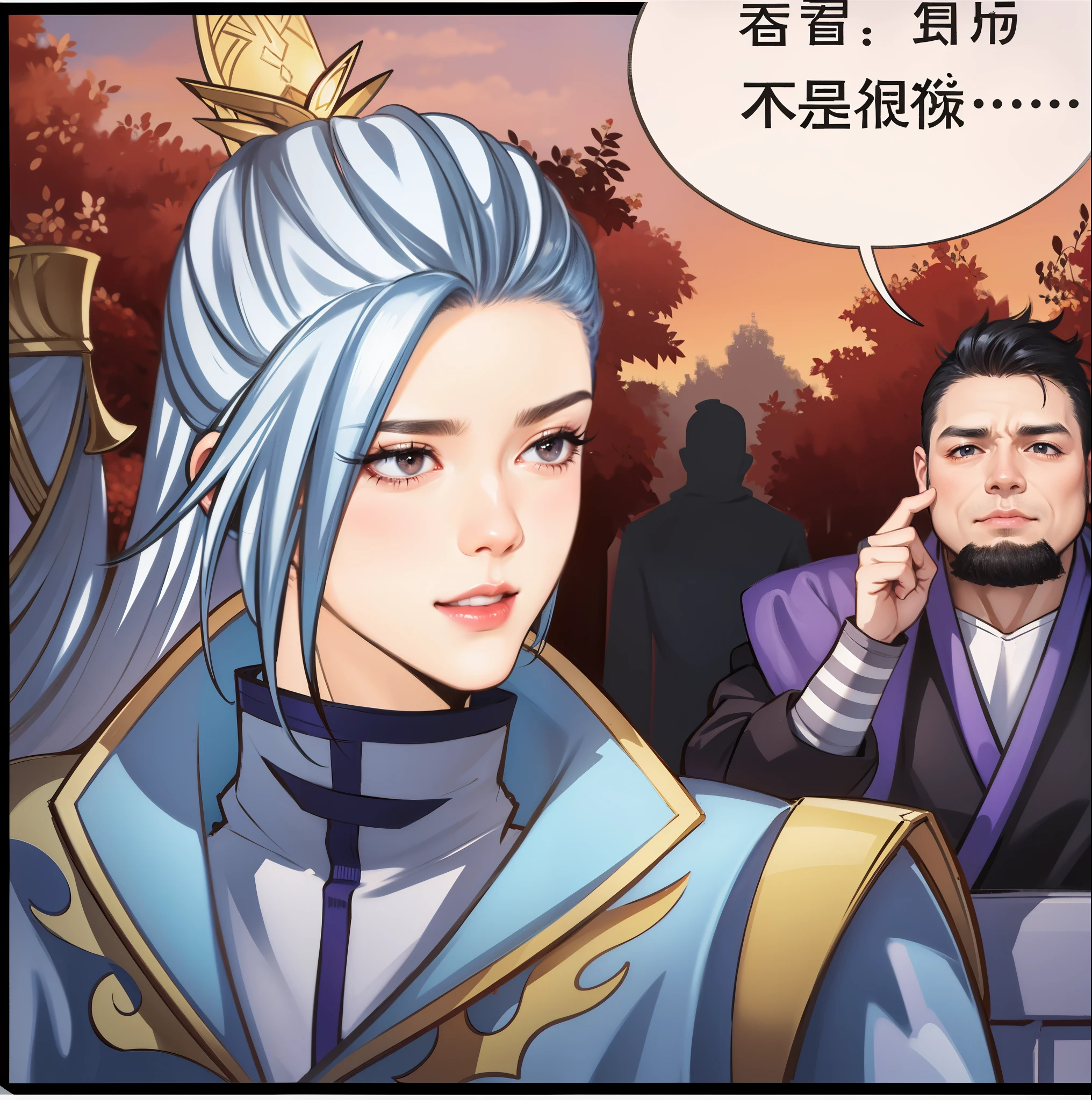 solo person,Anime boy with black hair and black clothes,male people,Song dynasty,longer sleeves,Sharp black eyes,high ponytails, style anime, handsome anime pose, male people动漫人物, 8K!
