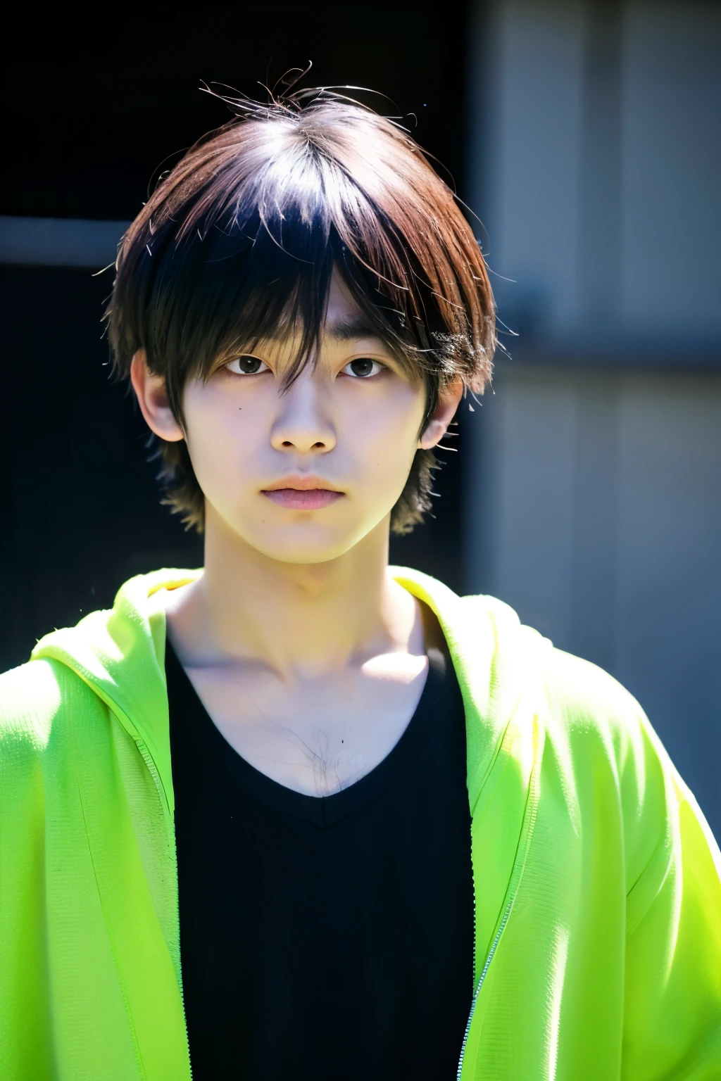 Young male hikikomori Japanese villain