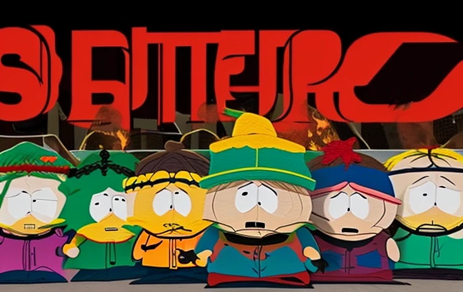 Creepy Nightmare PSA Ads: (((South Park for hell))) Kenny McCormick destroy New York Elementary School with Other All Friends, By Trey Parker and Matt Stone, Kim Sujeong