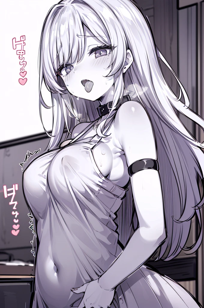 Perfect human body,1 girl,Mature woman,((Classroom Background)), (((Very wide open mouth,Stick out your tongue))), ,鎖骨,Oversized chest, Convex milk,((woman with fever)), ((perspiring,steamy))), ta prostitute,Open your hands,hugs,((The expression of coloce flushed), (full bodyesbian:2)