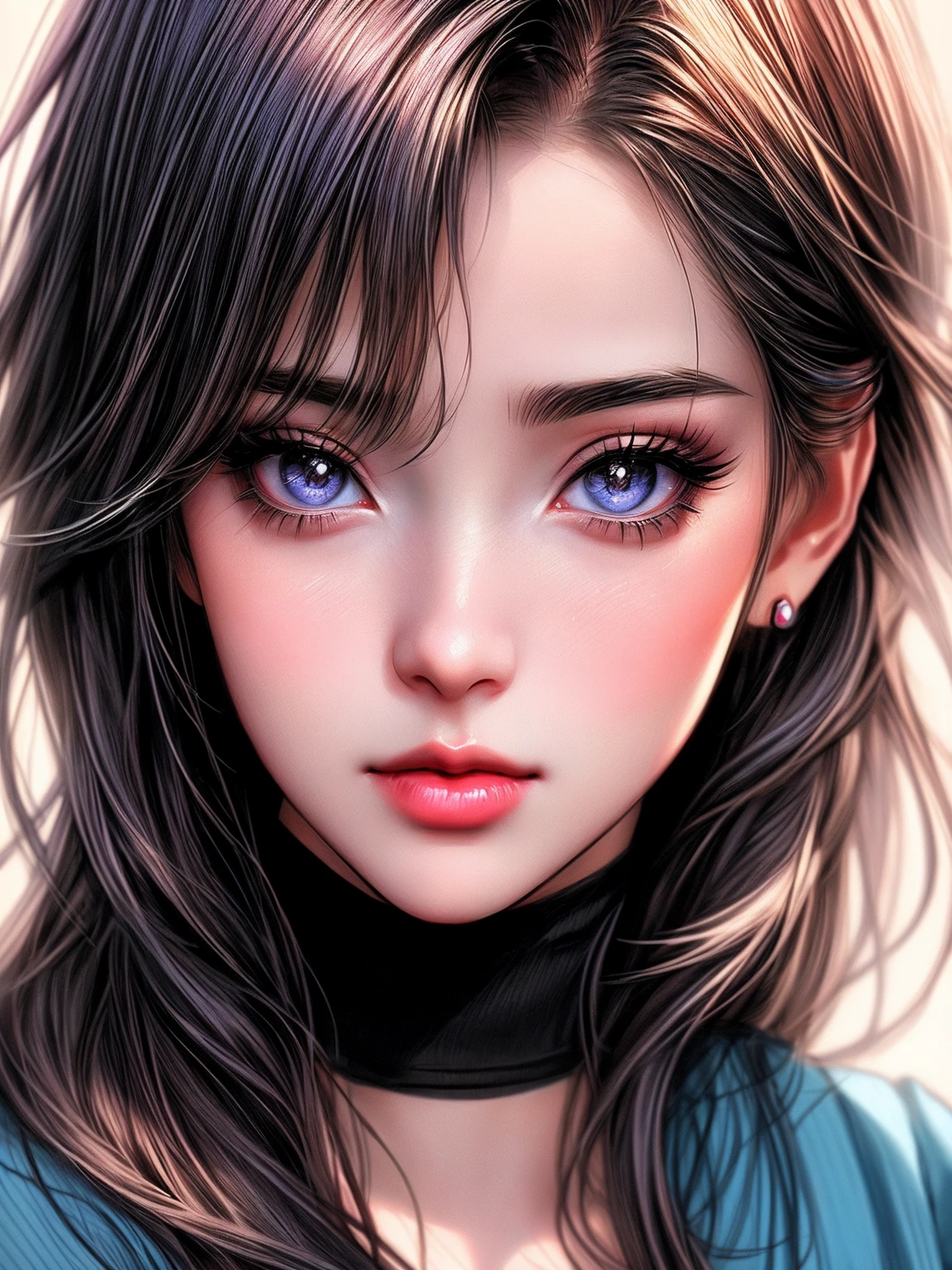 (a girl:1.1,portrait,close up),(beautiful detailed eyes:1.1,anime,realistic),(beautiful detailed lips:1.1,anime,realistic),(extremely detailed eyes and face:1.1,anime,realistic),(long eyelashes:1.1,anime,realistic),(lipstick),(ilya kuvshinov),(artgerm),(anime illustration),(stunning anime face portrait),(realistic anime artstyle:1.1),(anime character),(vivid colors:1.1),(subtle lighting),(soft shadows),(medium:1.2),(ultra-detailed),(photo-realistic:1.37)