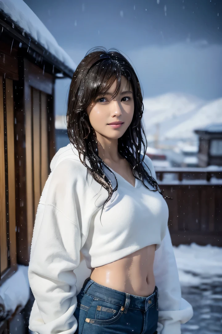 realistic, 8K, masterpiece, best quality, style korea, One beautiful full body skiing model girl, ( girl skiing down), Surreal dramatic lighting shadows, sexy pose, big bust, swelling chest, (compliment, analog), detailed splash, 1 woman, perfect face, big ass, sexy smile, ((Highly exposed glitter flower bikini)), wearing a thin white winter jacket,cool breeze, ((The background is Whistler Ski Resort in Canada.)), A perfect ski ride down, she is skiing, skiing posture, With ski goggles on my head, bright sunlight, Thighs visible, Clear Pussy Marks, ax marks, spread your legs, perfect eye, looking at viewer, (real skin texture:1.3),earring, pendant, Looking straight at the camera, It looks like it&#39;s between the legs, start from below, Very sexy woman,