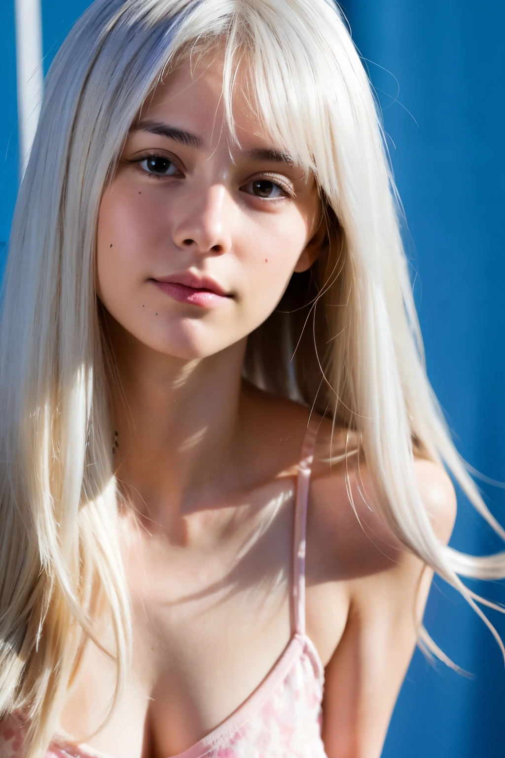 Sex with a age girl with long white hair