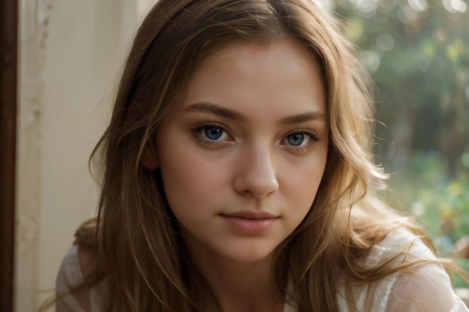 ia, sweet and innocent college girl, shy demeanor, silky blonde hair around her face, captivating blue eyes, petite and slender frame, [soft feature] [gentle expression], [peaceful atmosphere], [soft lighting], [natural beauty], [soft colors], [subtle details], [delicate features], [graceful posture], [dreamy vibe], [lovely smile], [subtle makeup], [casual outfit], [warm and inviting background], [natural surroundings], [gentle breeze], [soft sunlight], [serene ambiance], [subtle shadows], [harmonious composition], [calm and serene mood], [soft and tender touch], [gentle movements], [innocent charm], [serenity and tranquility], [soft gaze], [relaxed and peaceful], [subtle emotions], [contentment], [relaxed pose], [soft focus], [ethereal beauty], [gentle and delicate gestures], [timeless beauty], [gentle aura].

(best quality, 4k, 8k, highres, masterpiece:1.2), ultra-detailed, (realistic, photorealistic, photo-realistic:1.37), HDR, UHD, studio lighting, ultra-fine painting, sharp focus, physically-based rendering, extreme detail description, professional, vivid colors, bokeh, portraits, calm and peaceful atmosphere, soft color palette, delicate and graceful, soft and ethereal lighting, dreamlike quality, soft and gentle touch, subtle and nuanced emotions, elegant and timeless beauty.