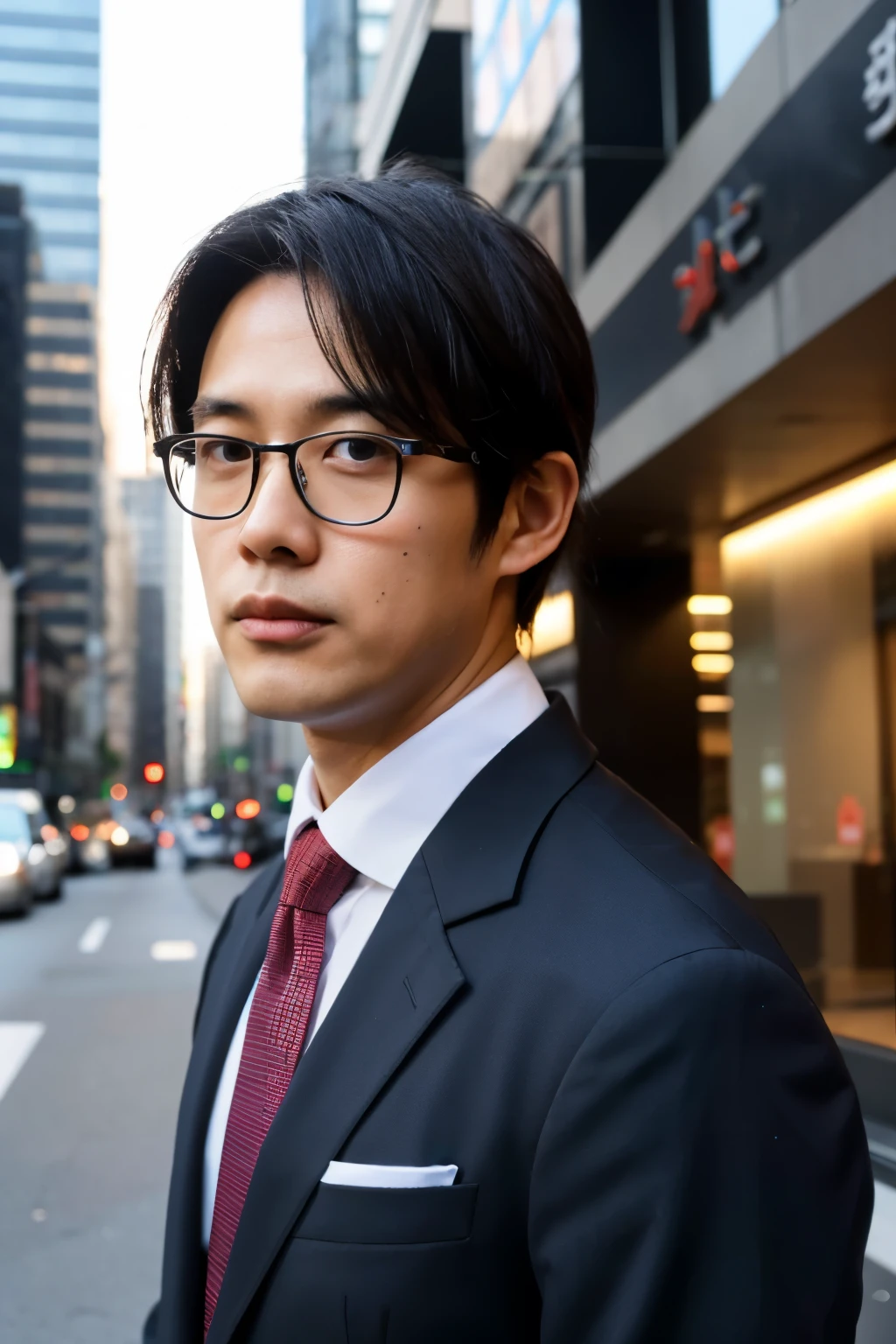 37 years old　financial industry　Salaryman man
