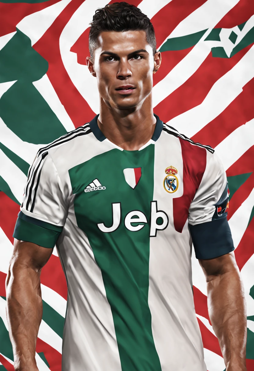 Create picture of Cristiano Ronaldo in game