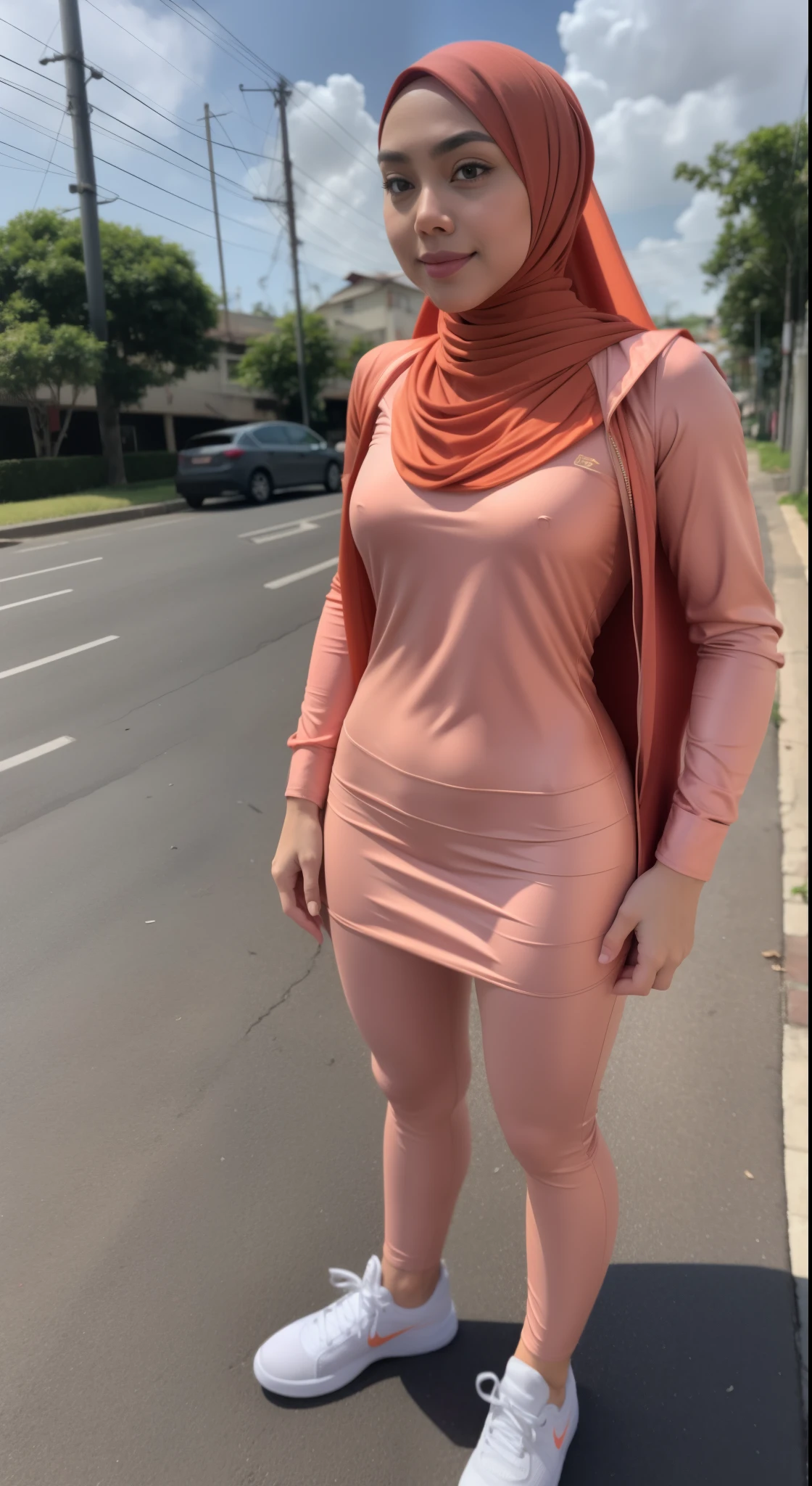 ((HIJAB MALAY GIRL)), (RAINBOW), SKINNY, FLAT CHEST, MINI SKIRT, HUGE WIDE BUTT, SKINNY, FLAT CHEST, NIPPLES , ((SKINNY)), ((HUGE WIDE BUTTS)), ((HEAVY WIDE BUTTS)), SNEAKERS, HUNG UP, FACING THE FRONT, SIT ON THE CHAIR, LEGGING, NIKE SNEAKERS , (SHELL PINK SATIN HIJAB), LINGERIE DRESS, EXPERIENCED, OILY SKIN, walking in style on a Tangerang street, SHEMALE, UNDRESS