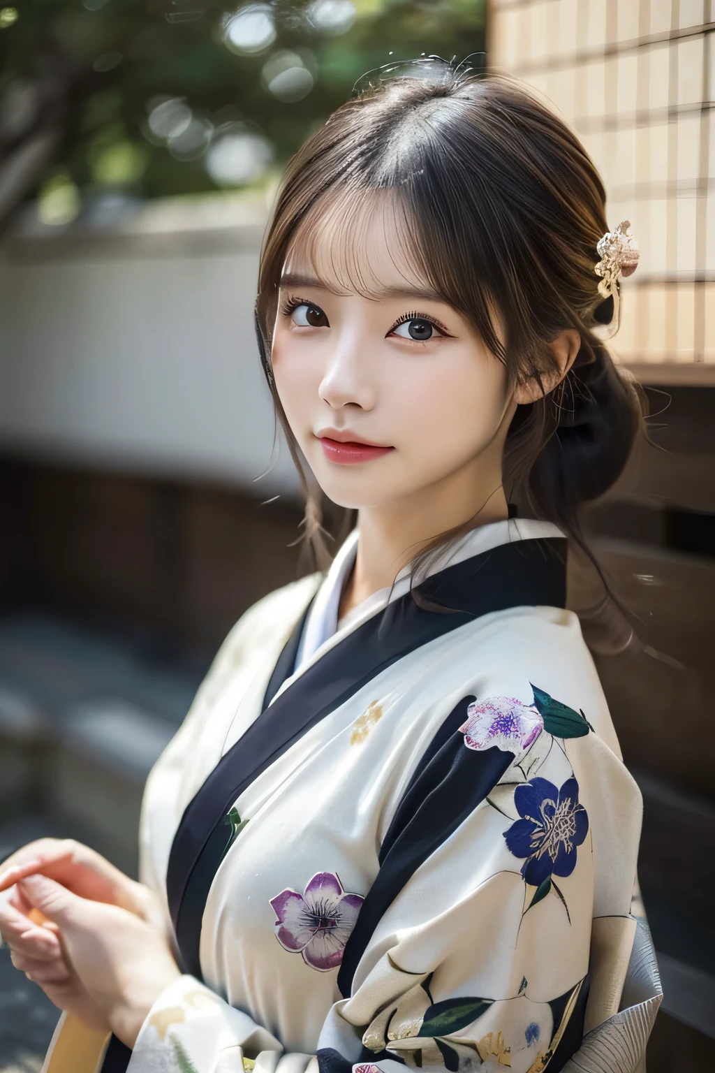 (Kimono）、、（Winters）、(top-quality,​masterpiece:1.3,超A high resolution,),(ultra-detailliert,Caustics),(Photorealsitic:1.4,RAW shooting,)Ultra-realistic capture,A highly detailed,high-definition16Kfor human skin、 Skin texture is natural、、The skin looks healthy with an even tone、 Use natural light and color,,((Two Women))、japanes,,kawaii,A dark-haired,Middle hair,(depth of fields、chromatic abberation、、Wide range of lighting、Natural Shading、)、Japan Ryokan